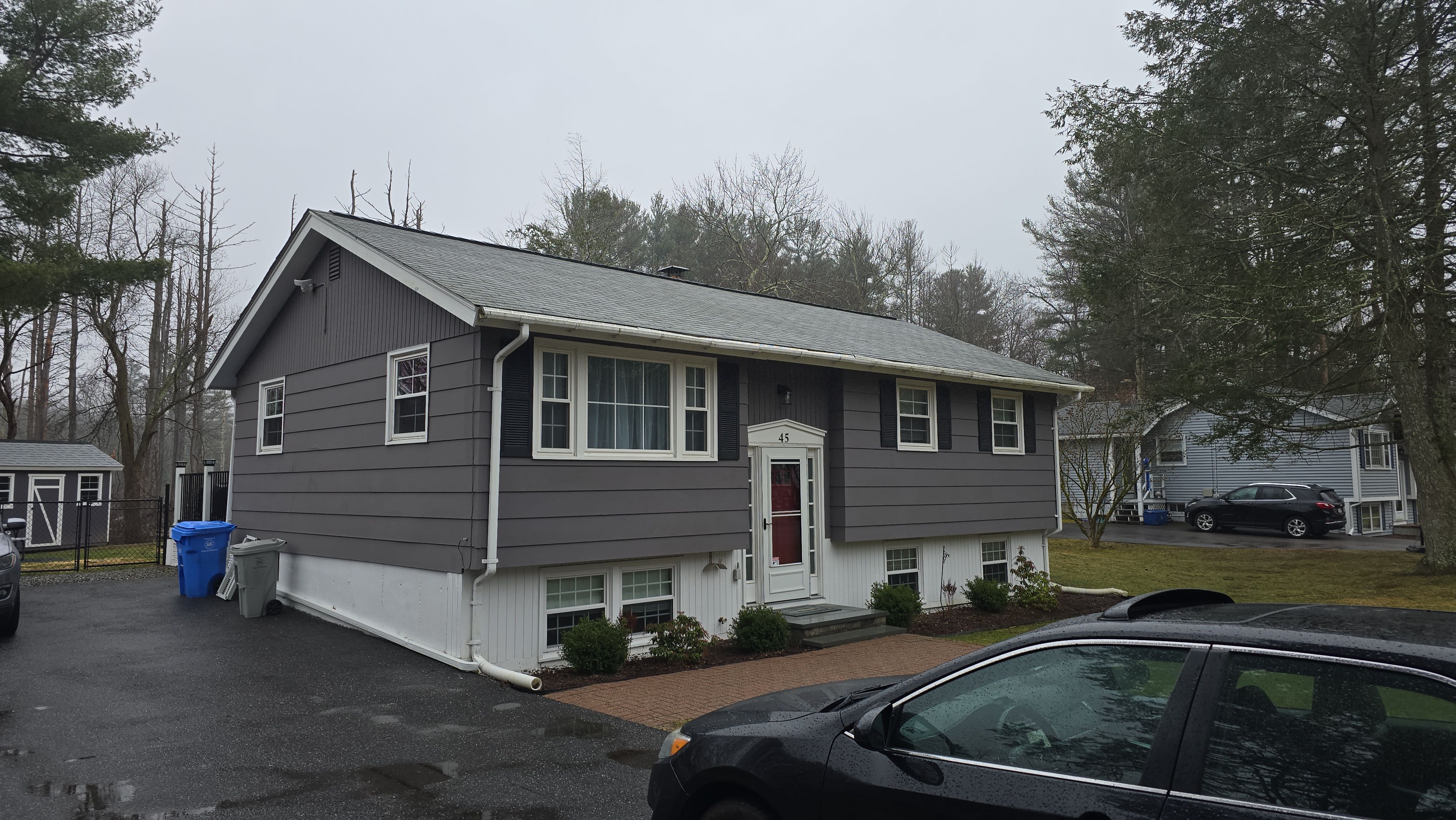 Siding and door replacement in Holliston, MA by UBrothers Construction