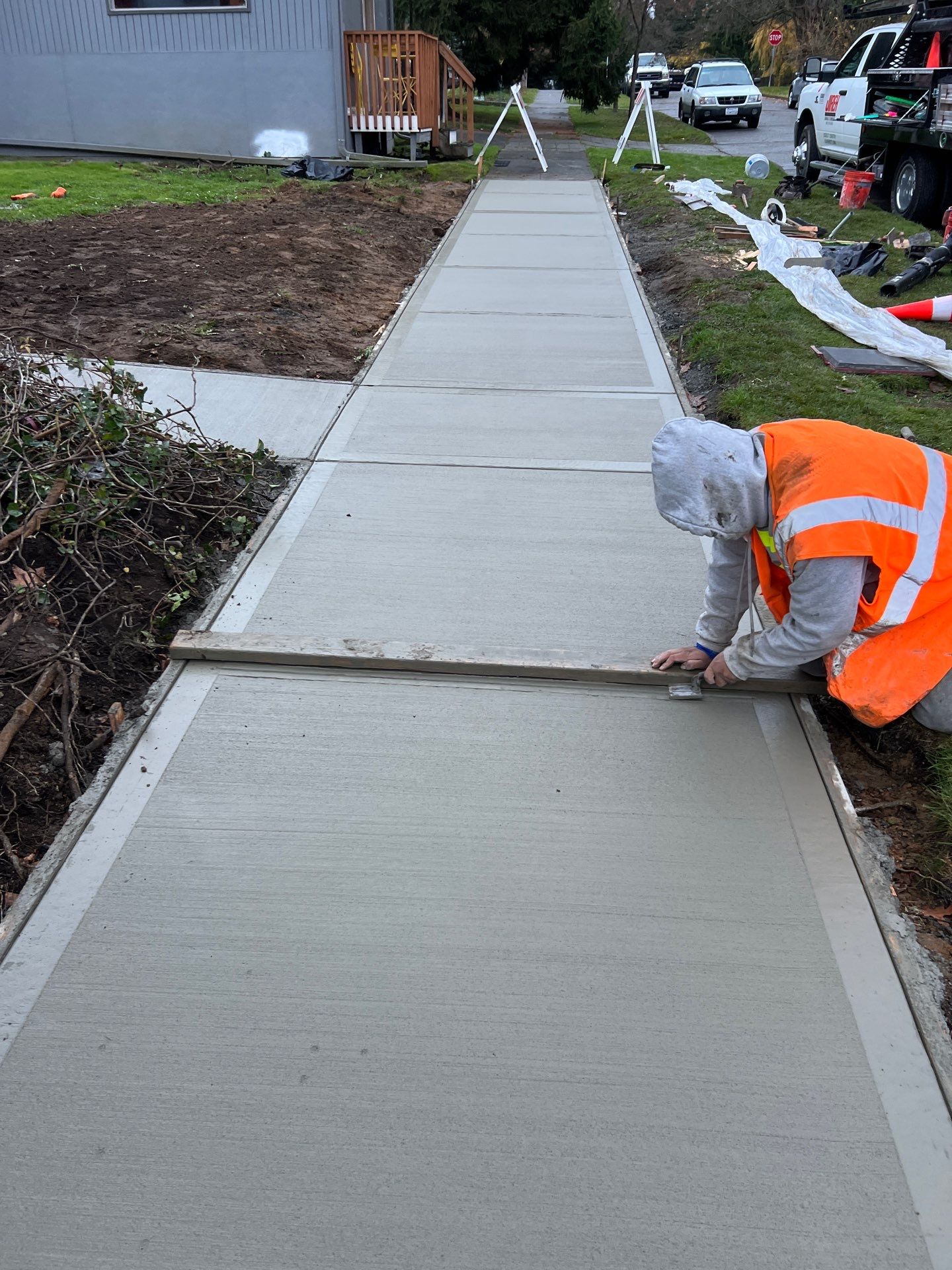 Concrete Sidewalk Repair | Everett  by Jireh Asphalt & Concrete Inc 