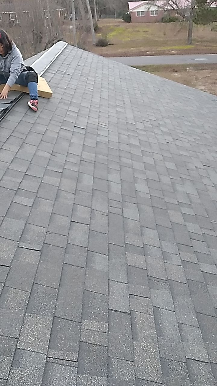 Residential Roofing Installation using Owens Corning Oakridge- Williamsburg Gray by Indigo State Roofing
