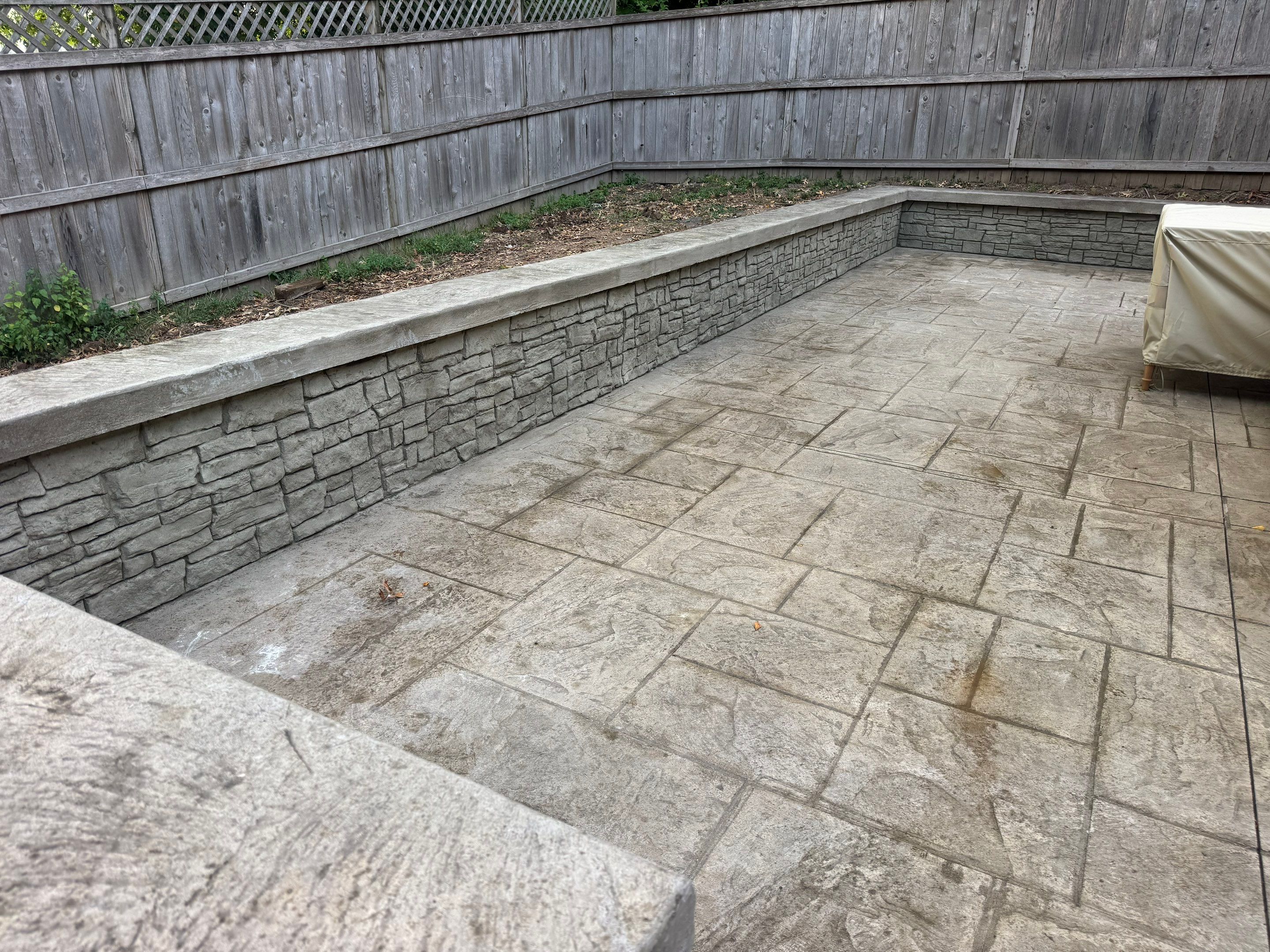 Project in Nashville by Mecham Decorative Concrete