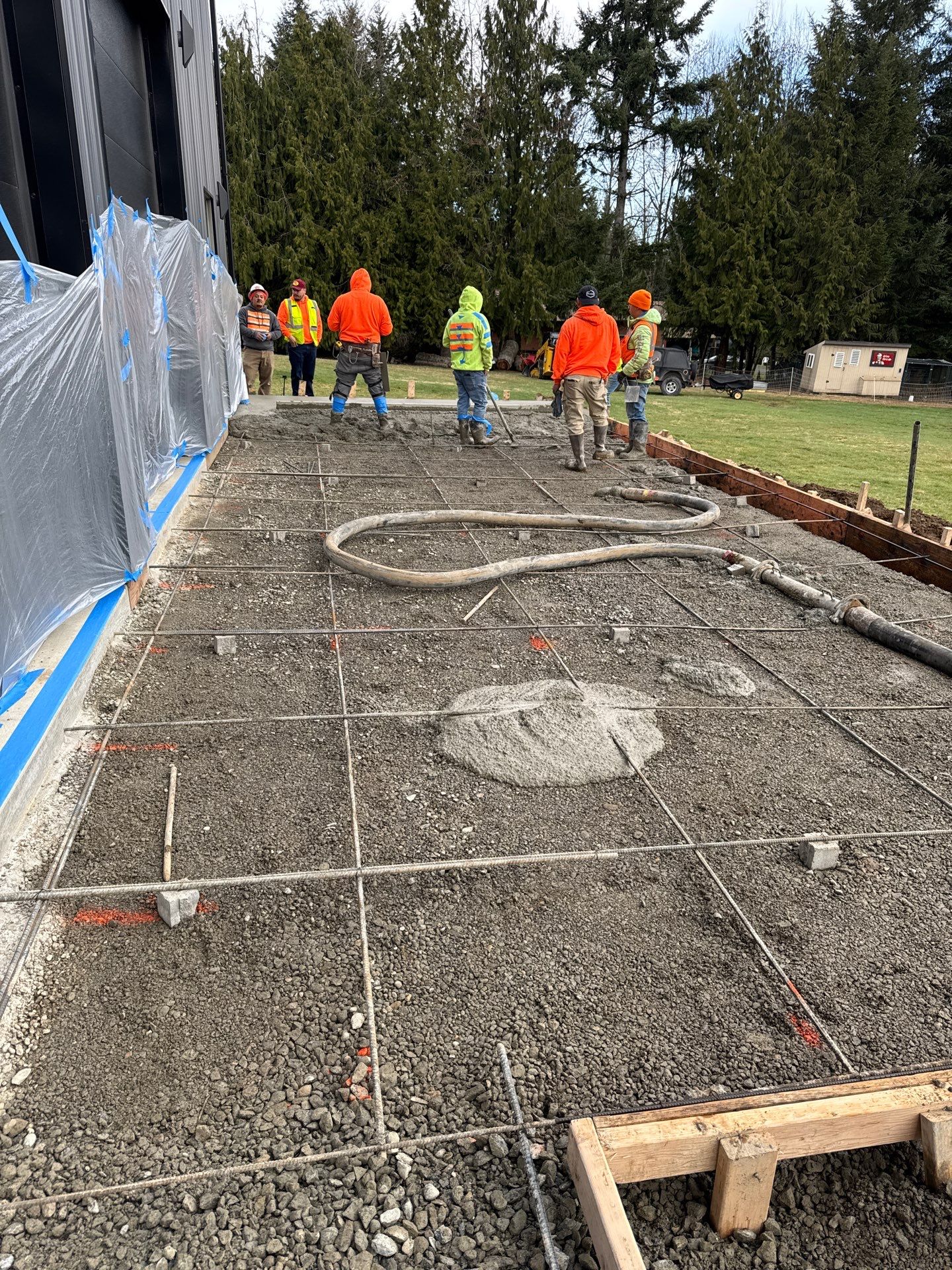 Concrete Walkway Surround and Front Patio | Snohomish  by Jireh Asphalt & Concrete Inc 