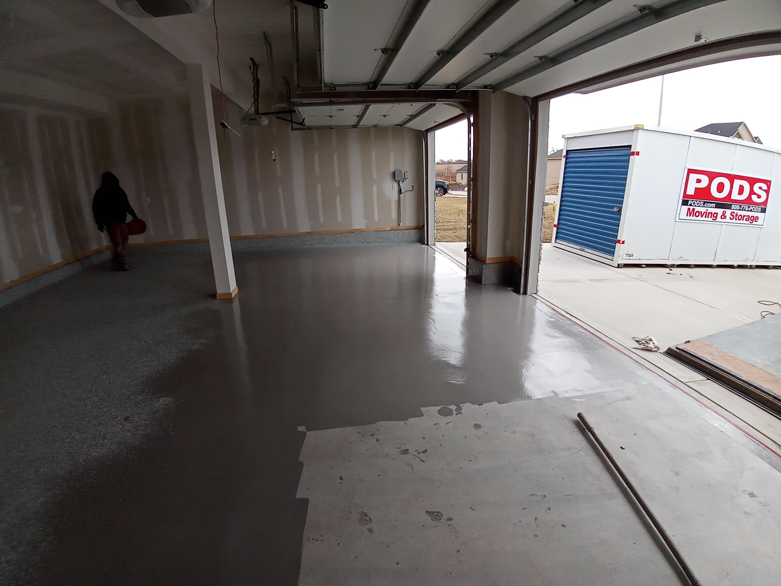 Garage using Tidalwave by Select Painting, Coatings & Garage Cabinets