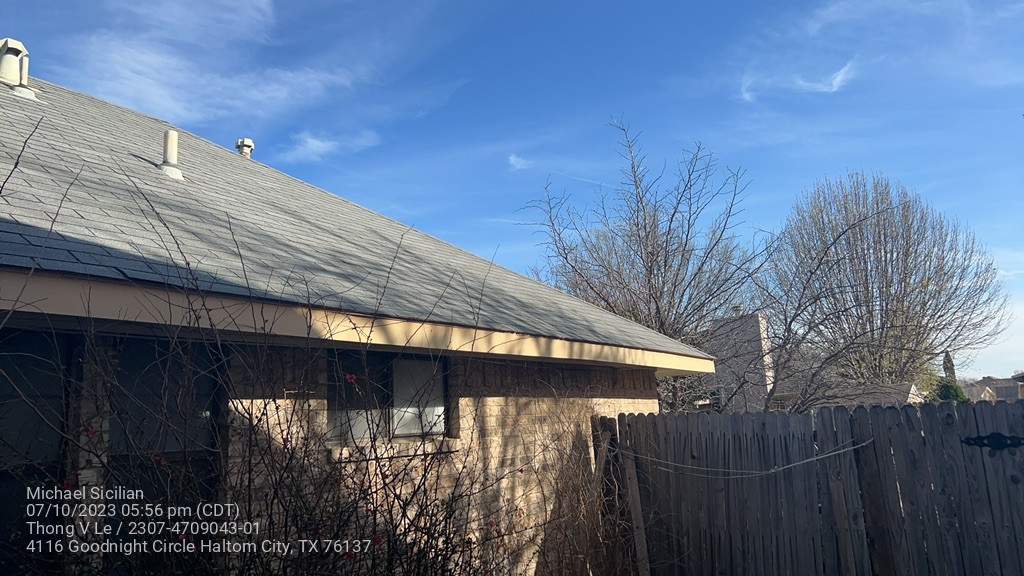 Project in Haltom City by Zeus Exteriors