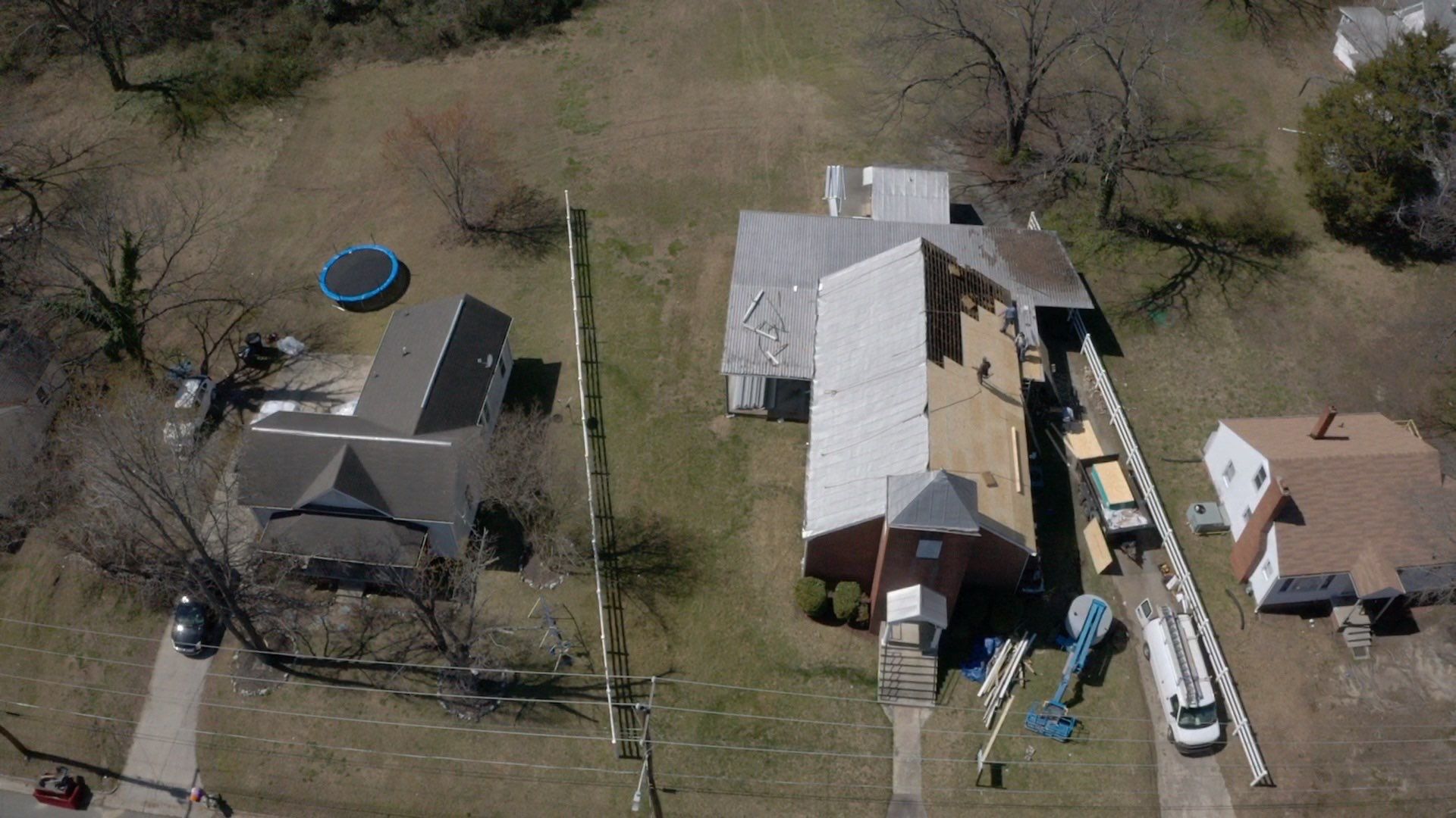 Primitive Baptist Church using Standing Seam Metal by Just In Time Roofing and Restoration