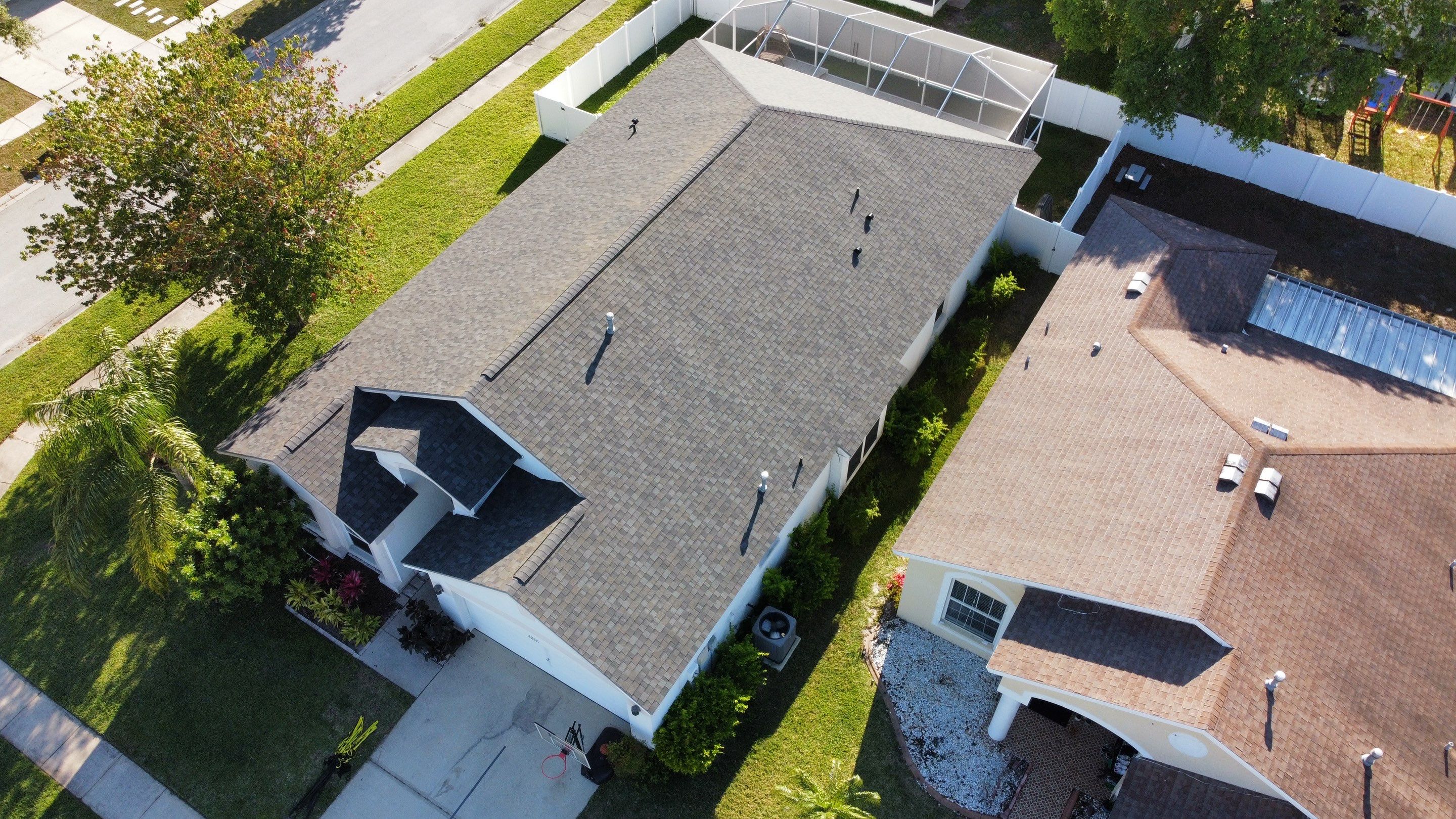 Roof replacement in Land O' Lakes FL, by Steadfast Roofing