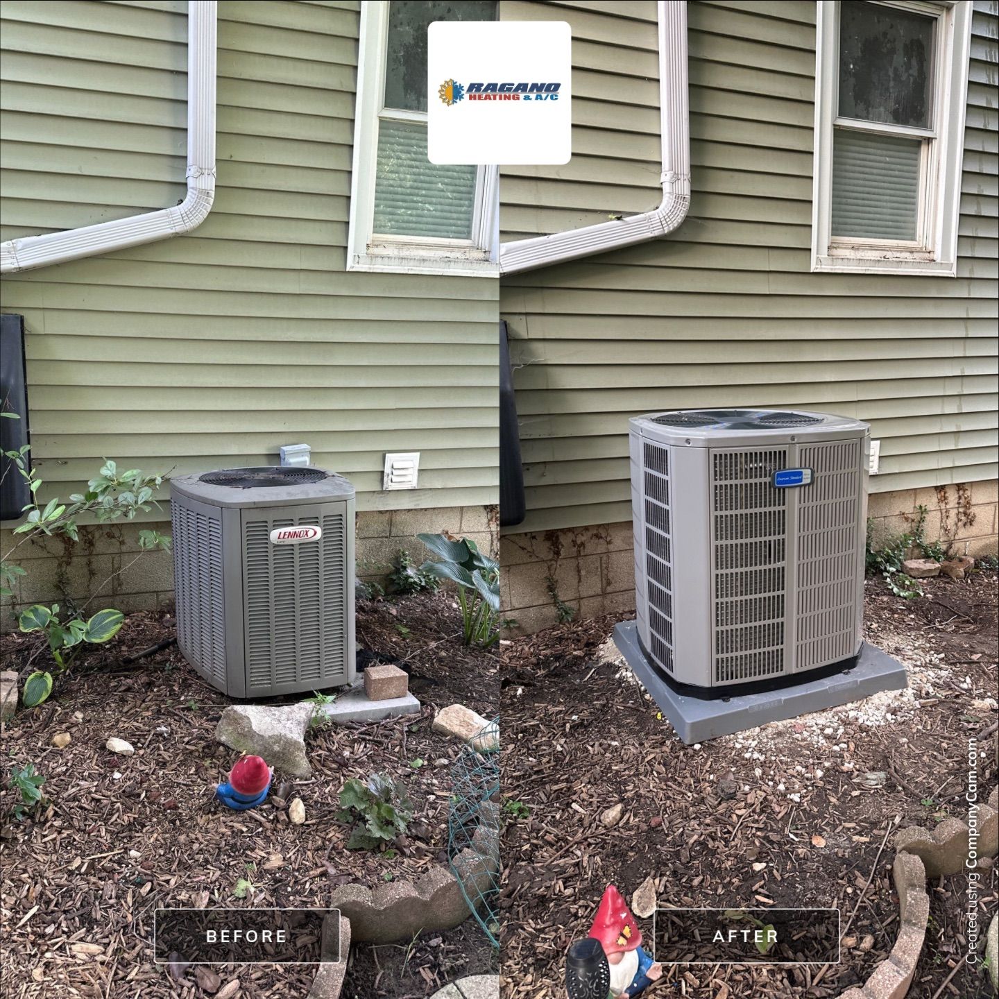 Full System Installation by Ragano Heating & Air Conditioning Inc