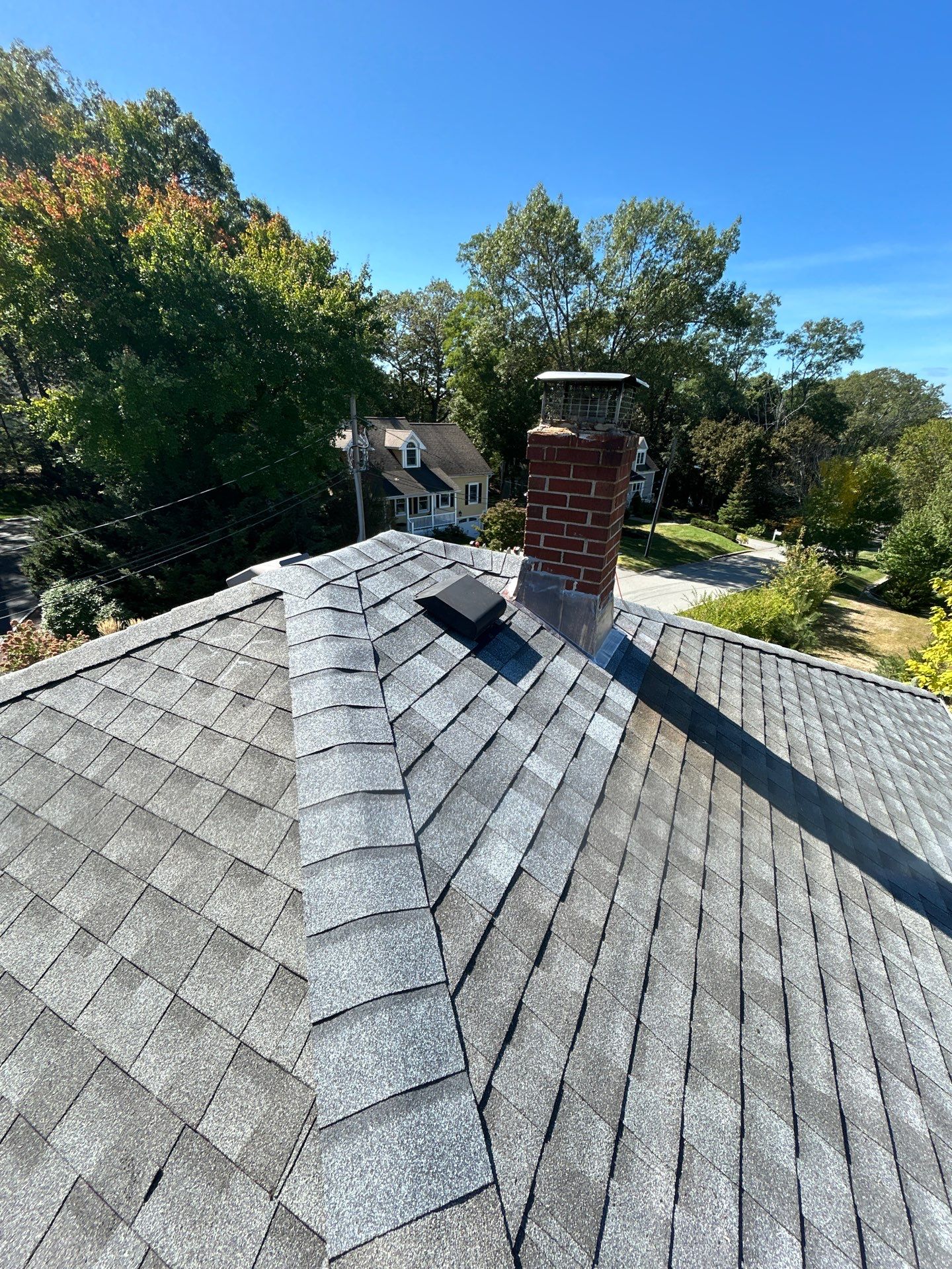 Chimney Area Roof Repair – Lexington, MA by Mighty Dog Roofing of Greater Middlesex County