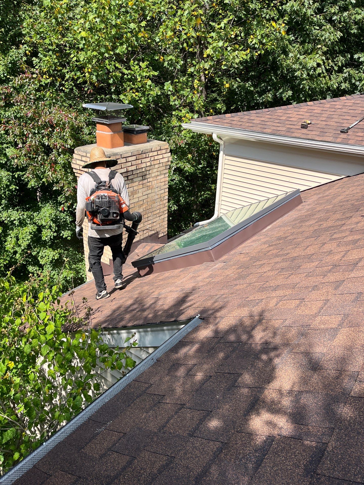 Vienna: Residential Roof Replacement with CertainTeed Landmark Designer Shingles in Burnt Sienna by RM Banning, Inc.