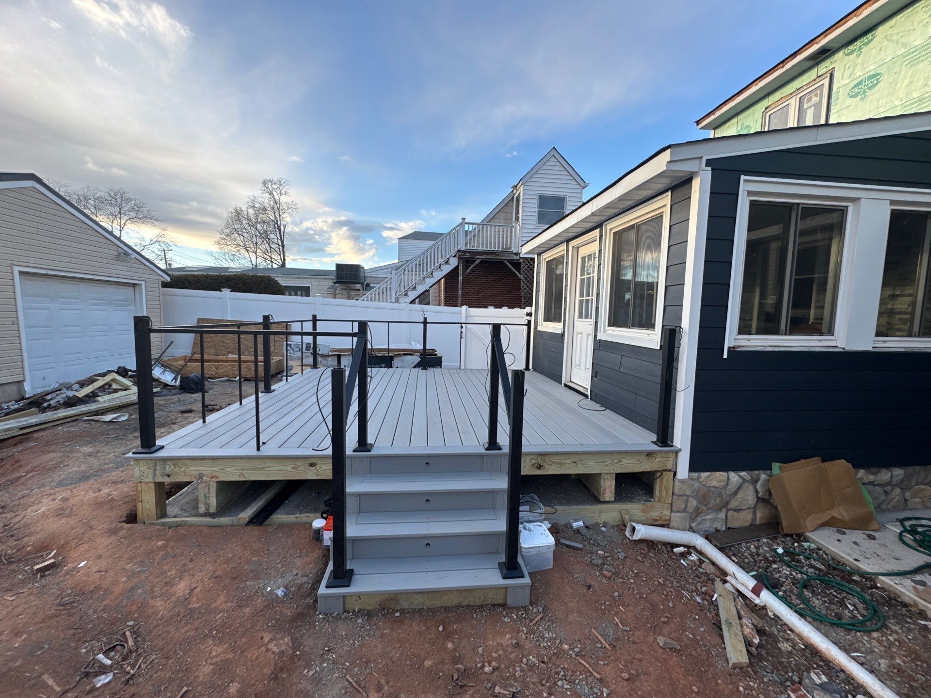 New Deck in Carteret, New Jersey by deck guardian