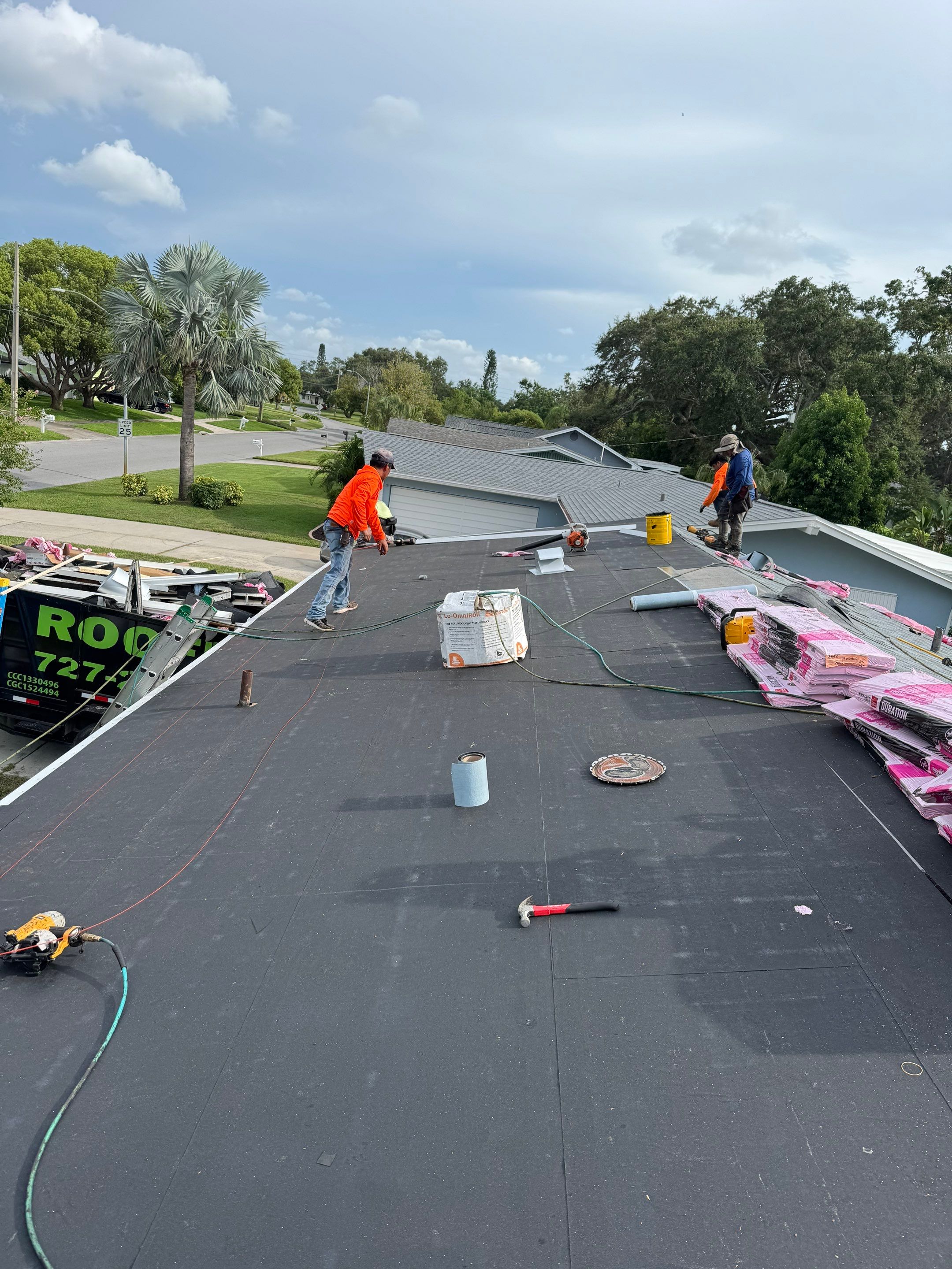 Project in Clearwater 33755 by Mitchell Roofing Company LLC 