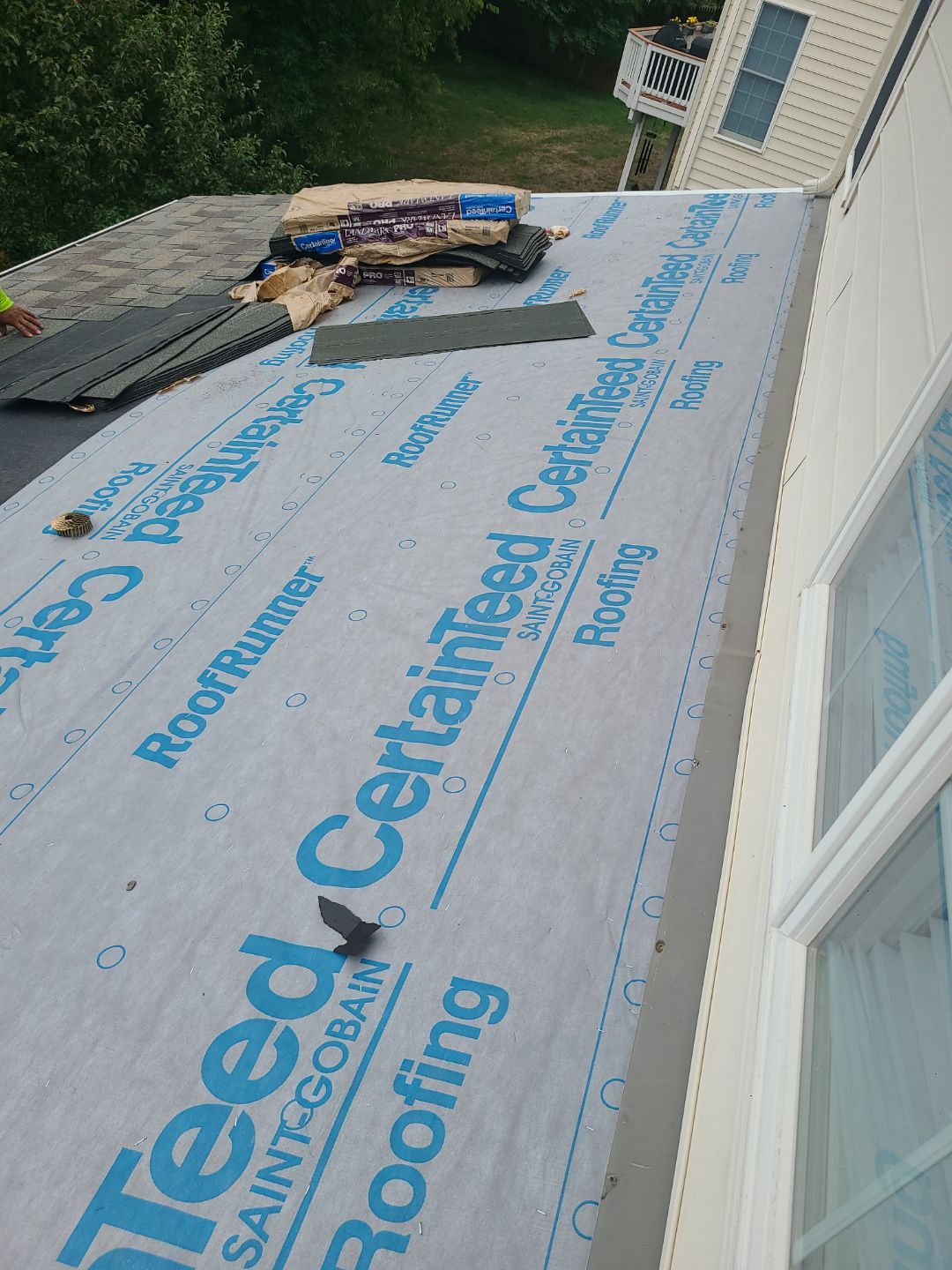 Haymarket: Roof Replacement with CertainTeed Landmark Pro Designer Shingles in Max Def Weathered Wood by RM Banning, Inc.