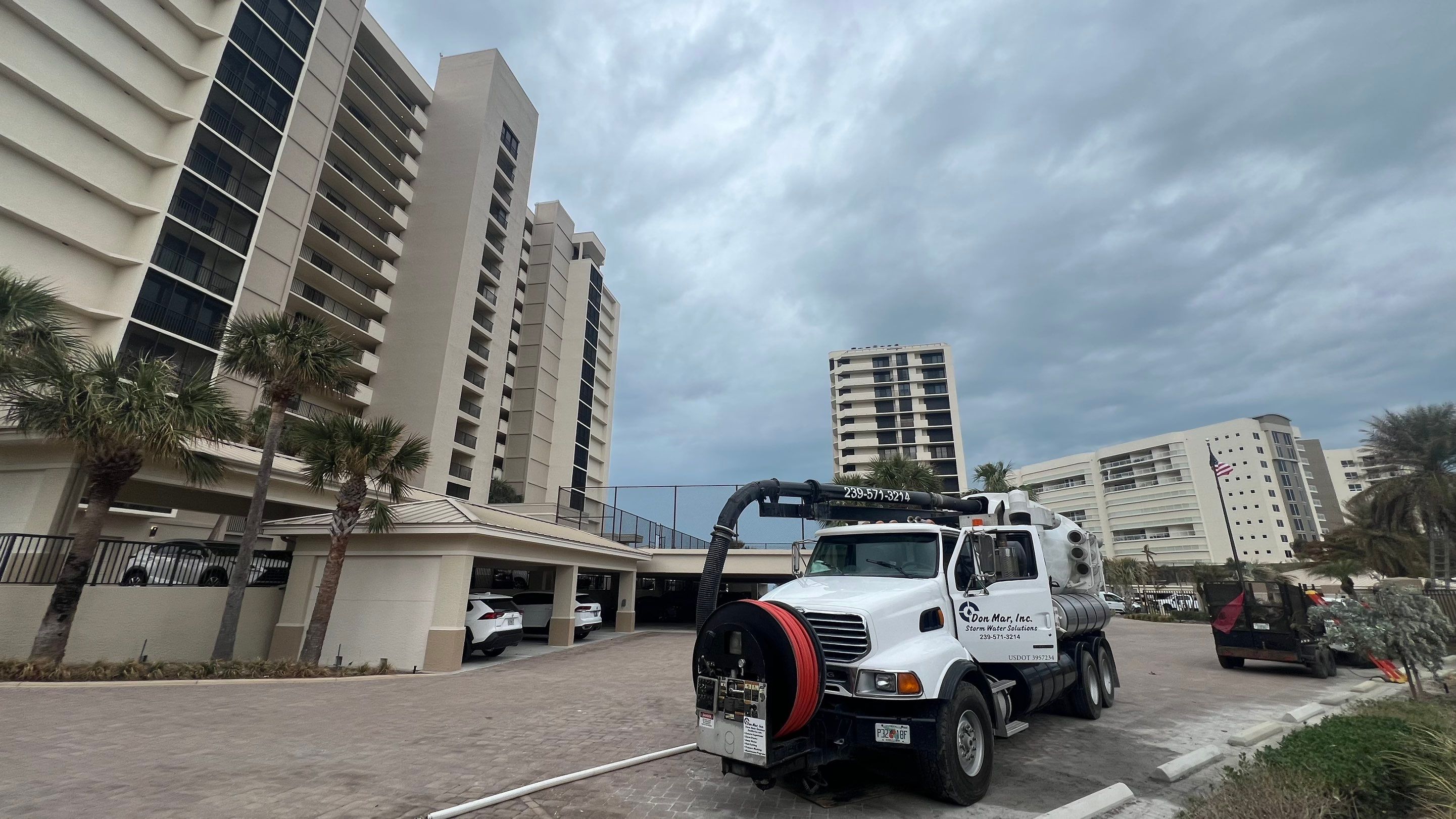 Condo Storm Water System Maintenance by Don Mar, Inc. Storm Water Solutions