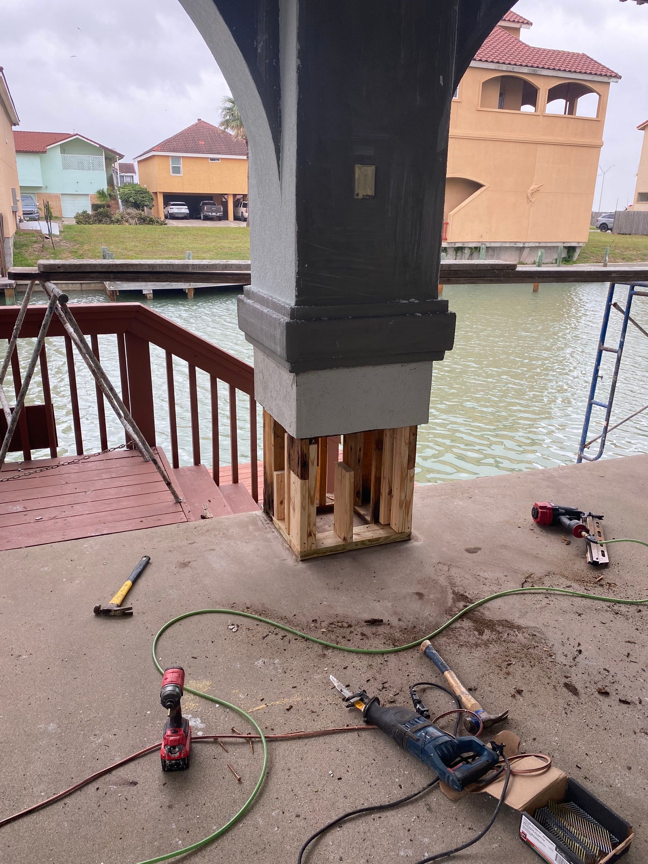 Waterfront Stucco Remastered by Bayfront Roofing and Construction