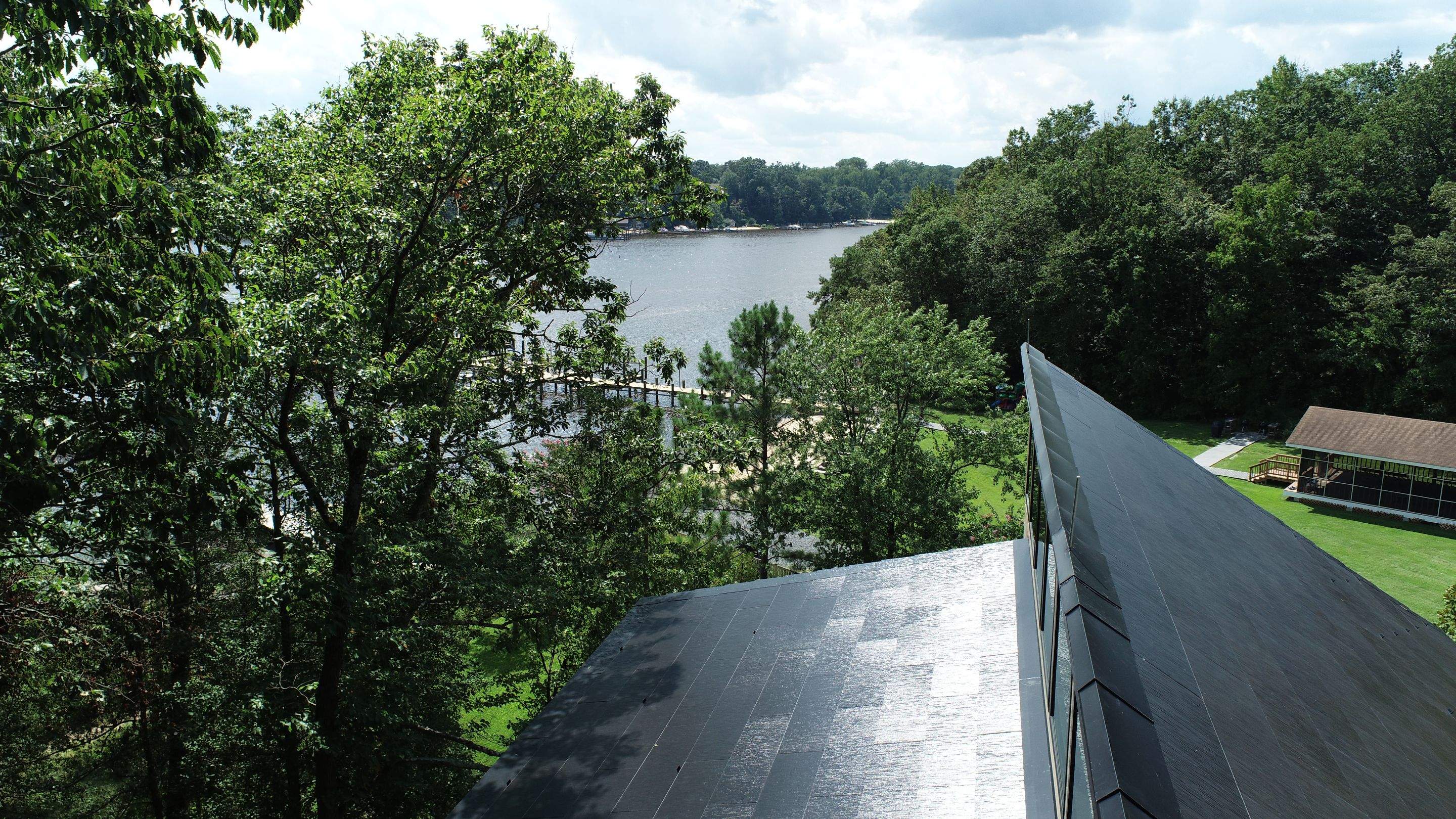 Tesla Solar Roof install Severn River by American Home Contractors