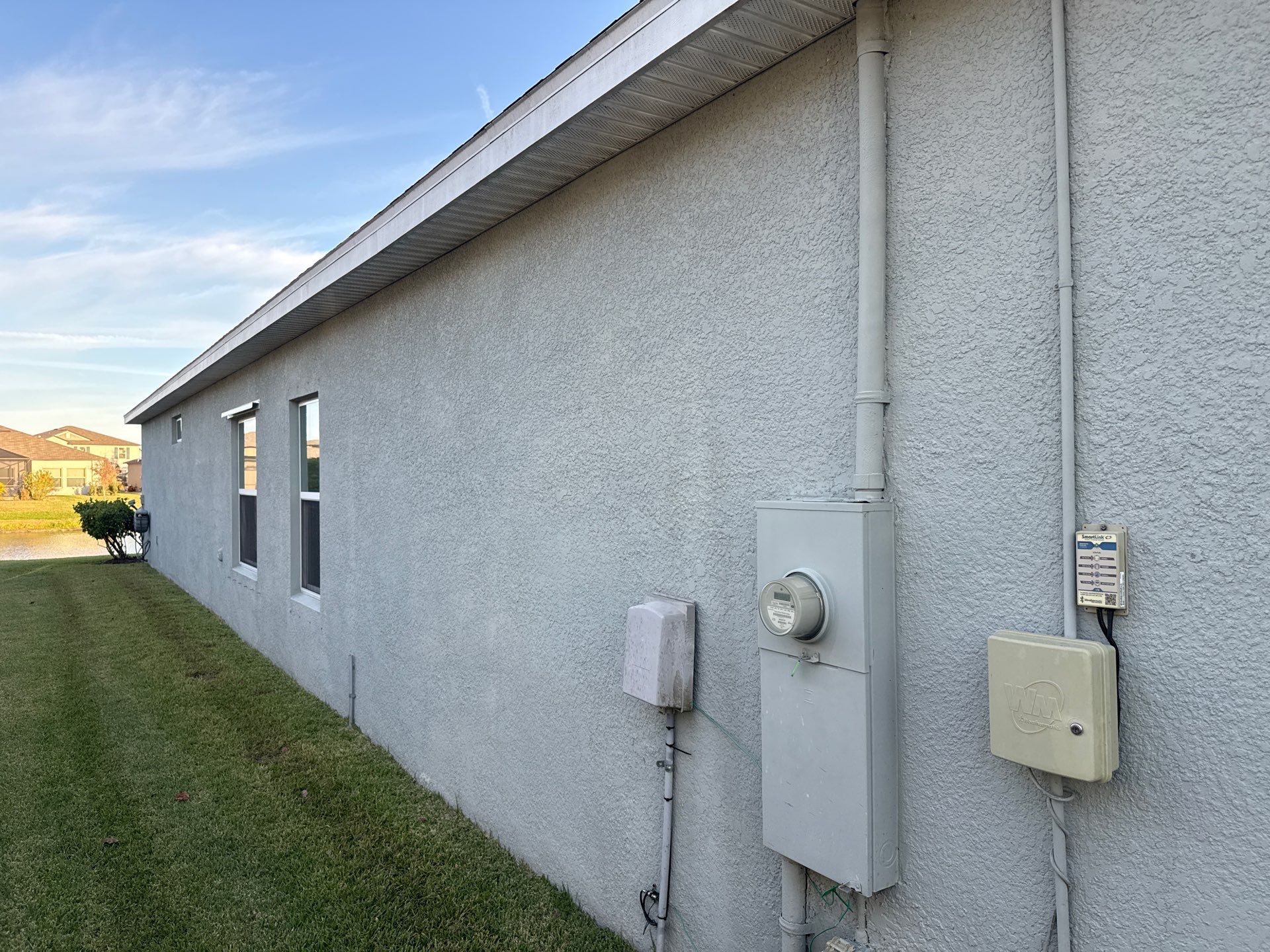 One-Story House Wash & Driveway Cleaning in Trevesta – Palmetto, FL by Sunshine AquaWash