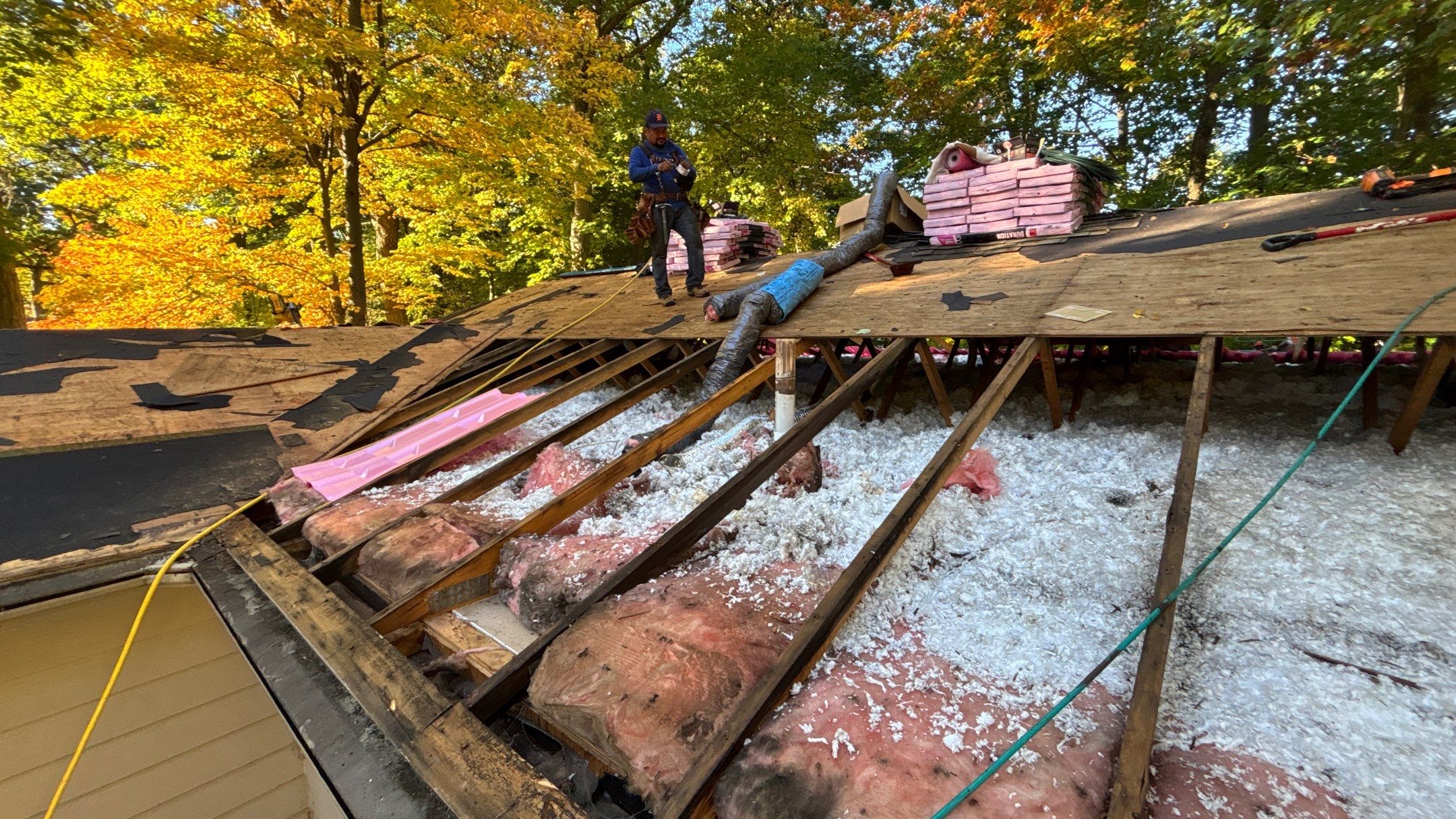 Roof Replacement using Owens Corning Driftwood by 180 Contractors