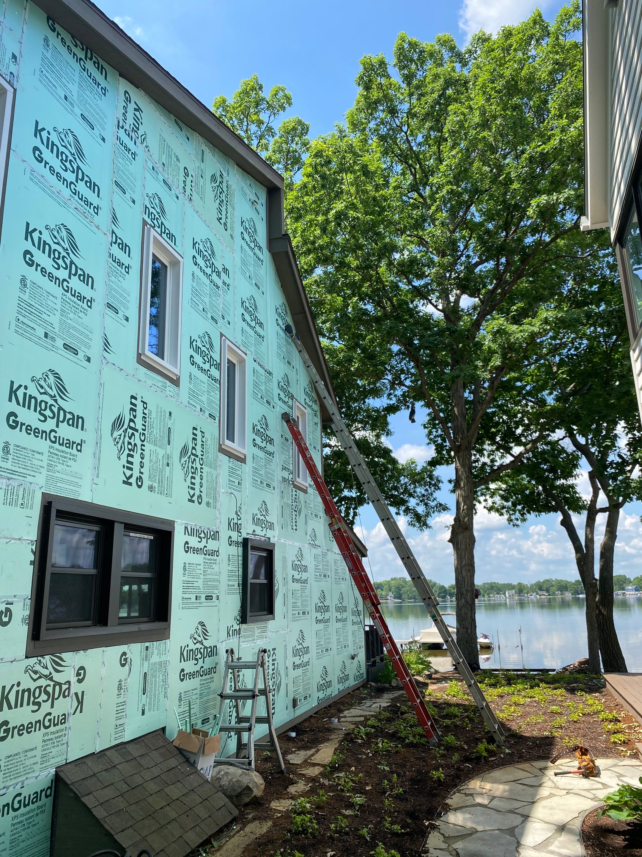 Siding Replacement using CertainTeed Board & Batten by 180 Contractors