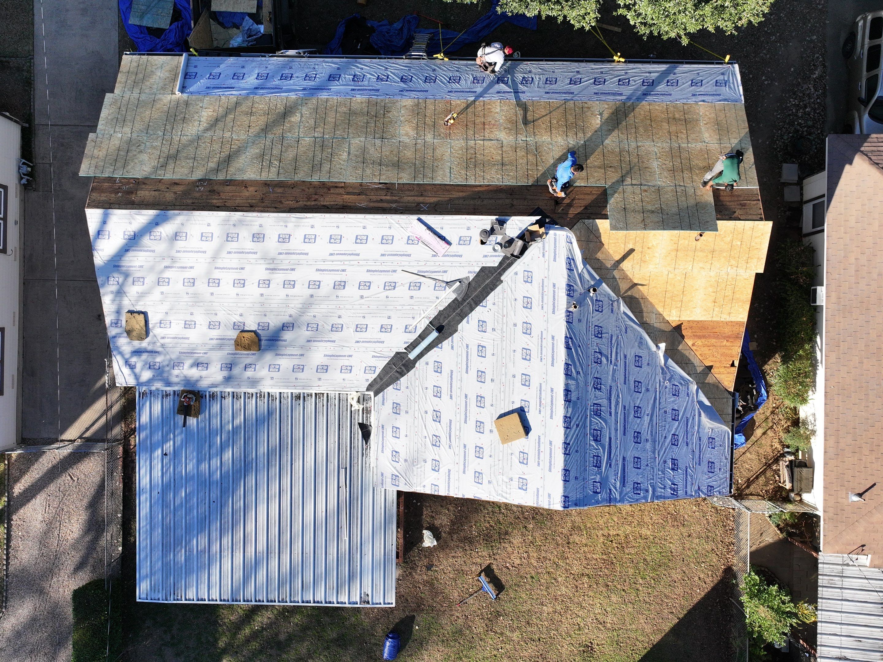 Owens Corning Duration Harbor blue, New Decking!!! by Becker Roofing and Exteriors
