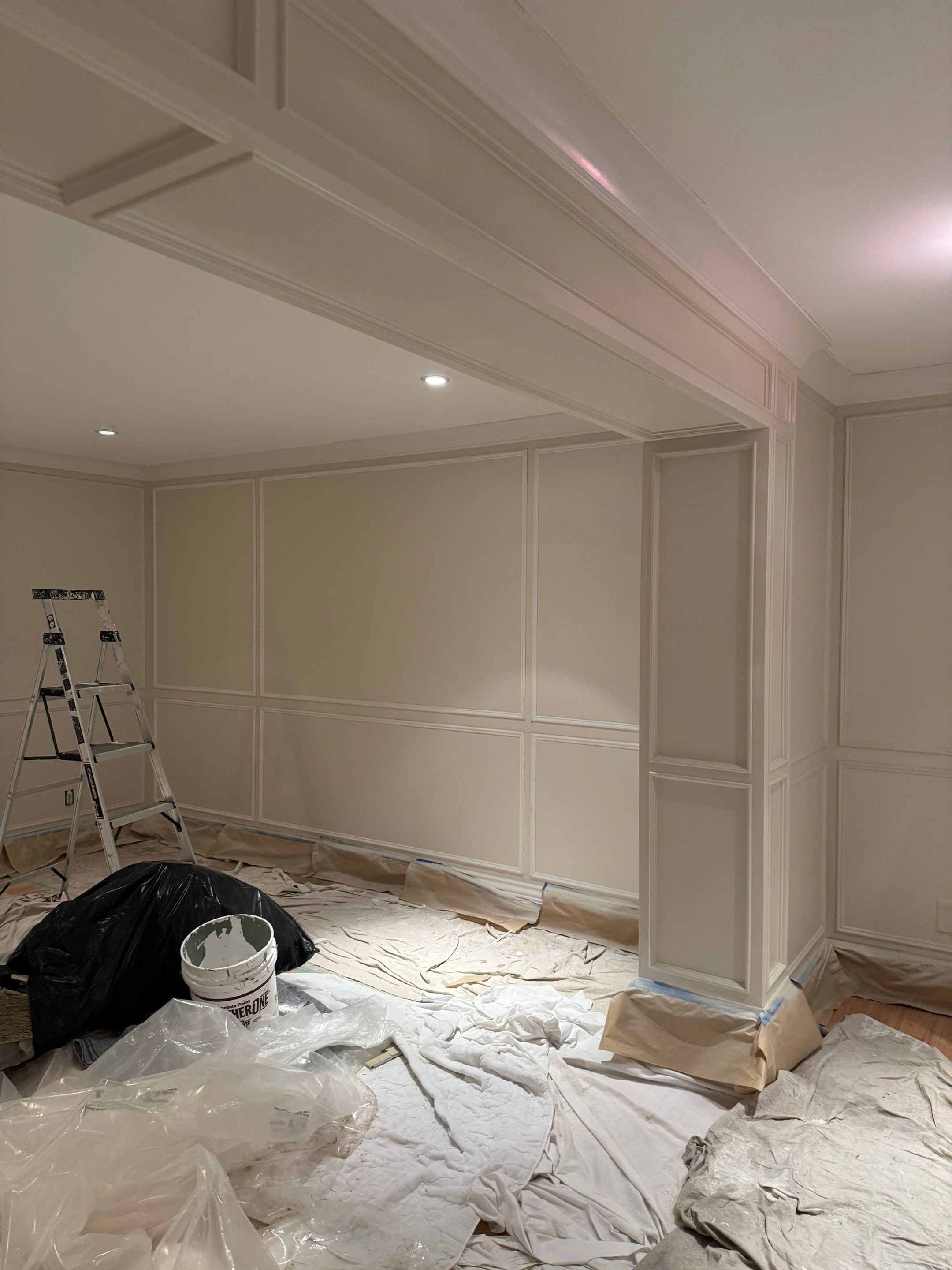 Chair Rail & Wainscotting Installation - Ruby by YVR Construction Group