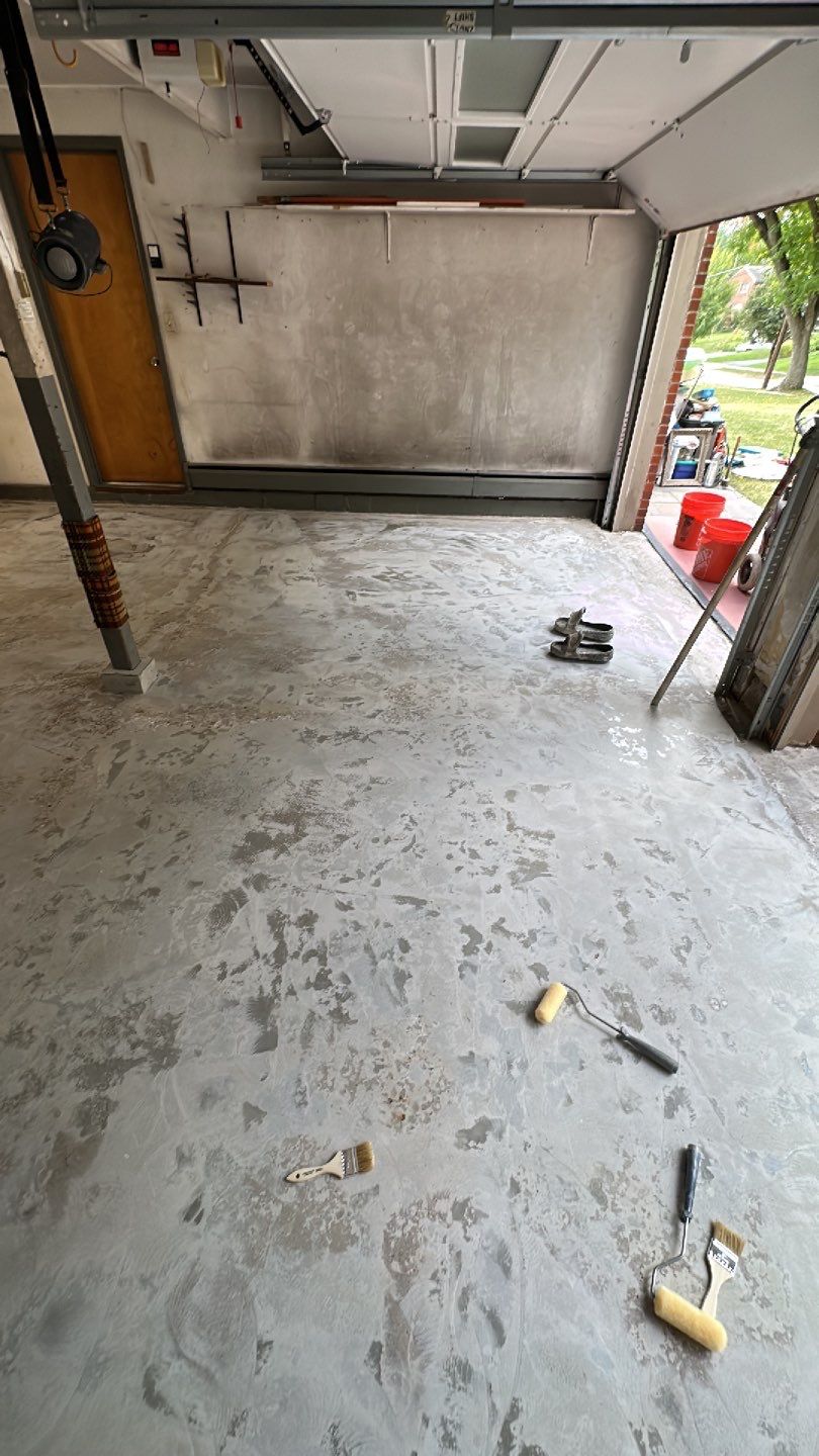 Garage Project in Pittsburgh by Floors in a Day, Inc