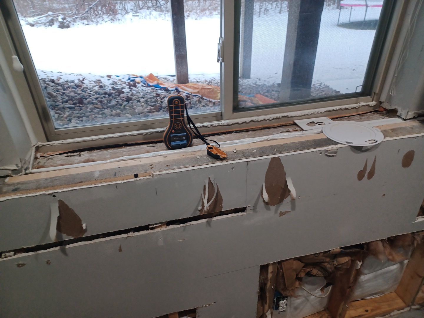 Project in West Bloomfield by EzDry Water Mitigation & Property Restoration