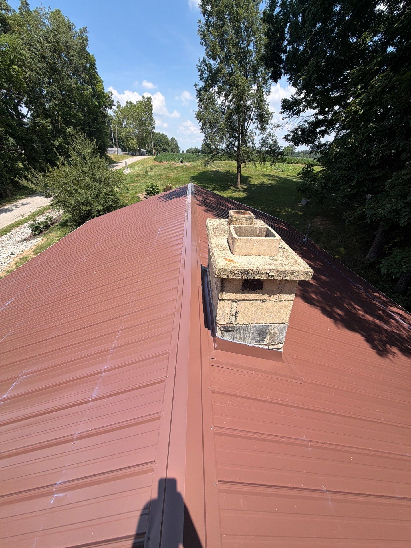 Classic Rib Metal Roofing - Brown by Hoel Roofing & Remodeling