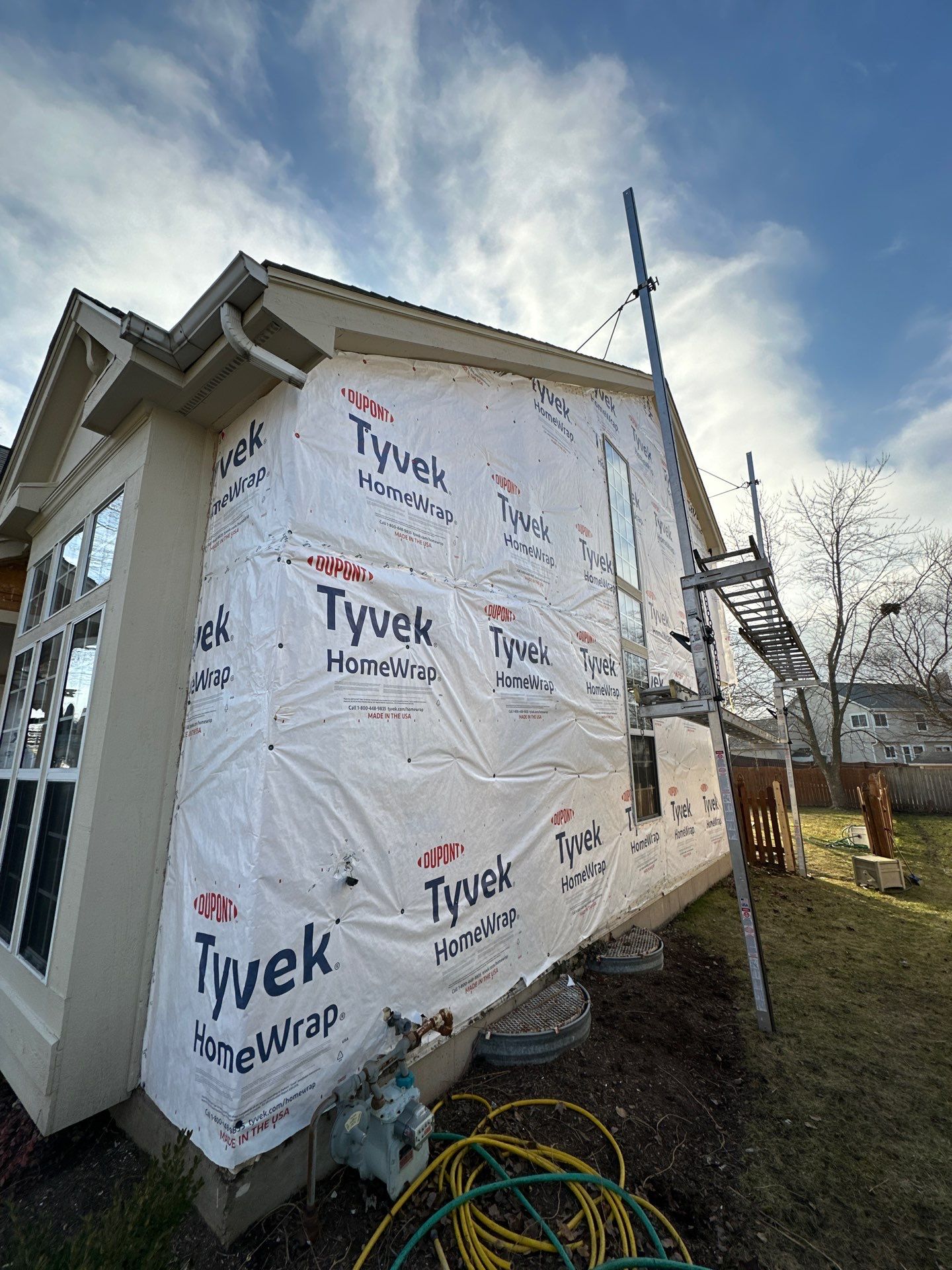 Siding Installation using Norandex Vinyl Siding by Perfect Exteriors Inc. 