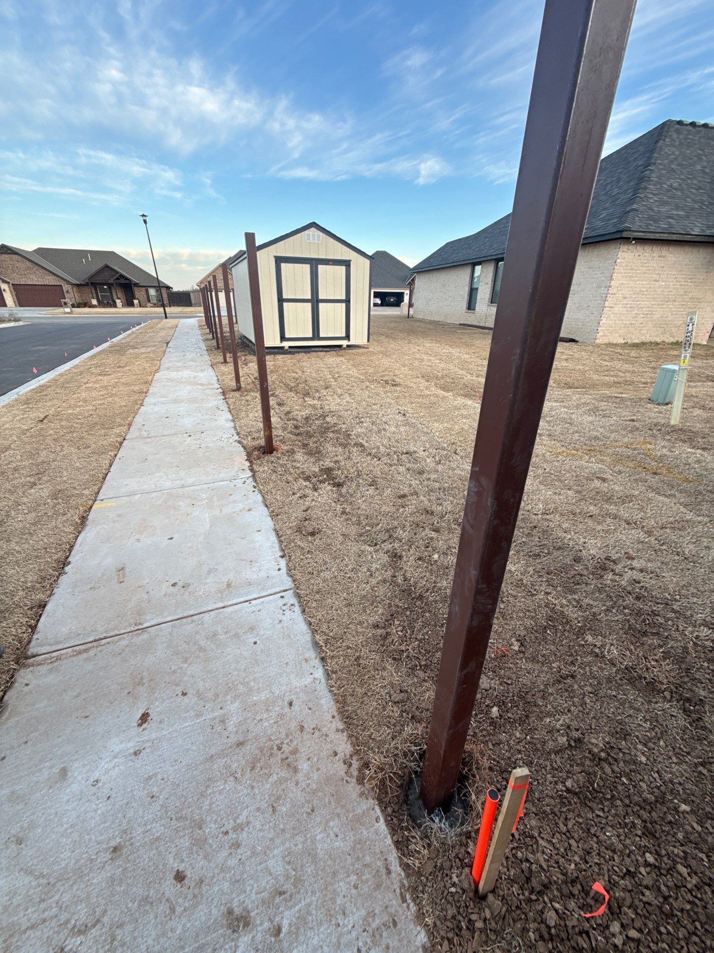 Concrete Sidewalk And Footer by Clays Services Inc