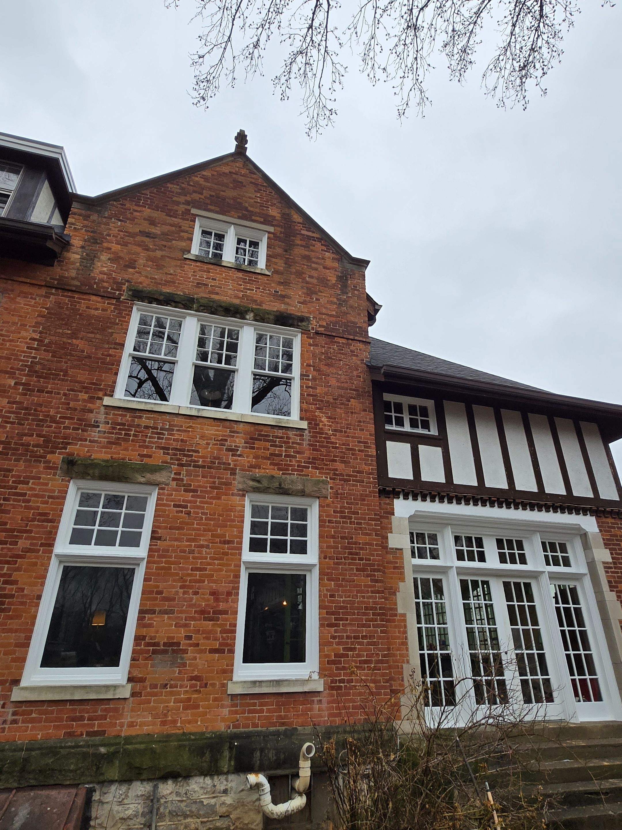 Middletown Mansion Restoration Project - Window Restoration Phase 1 by Level Up Roofing and Restoration Services LLC