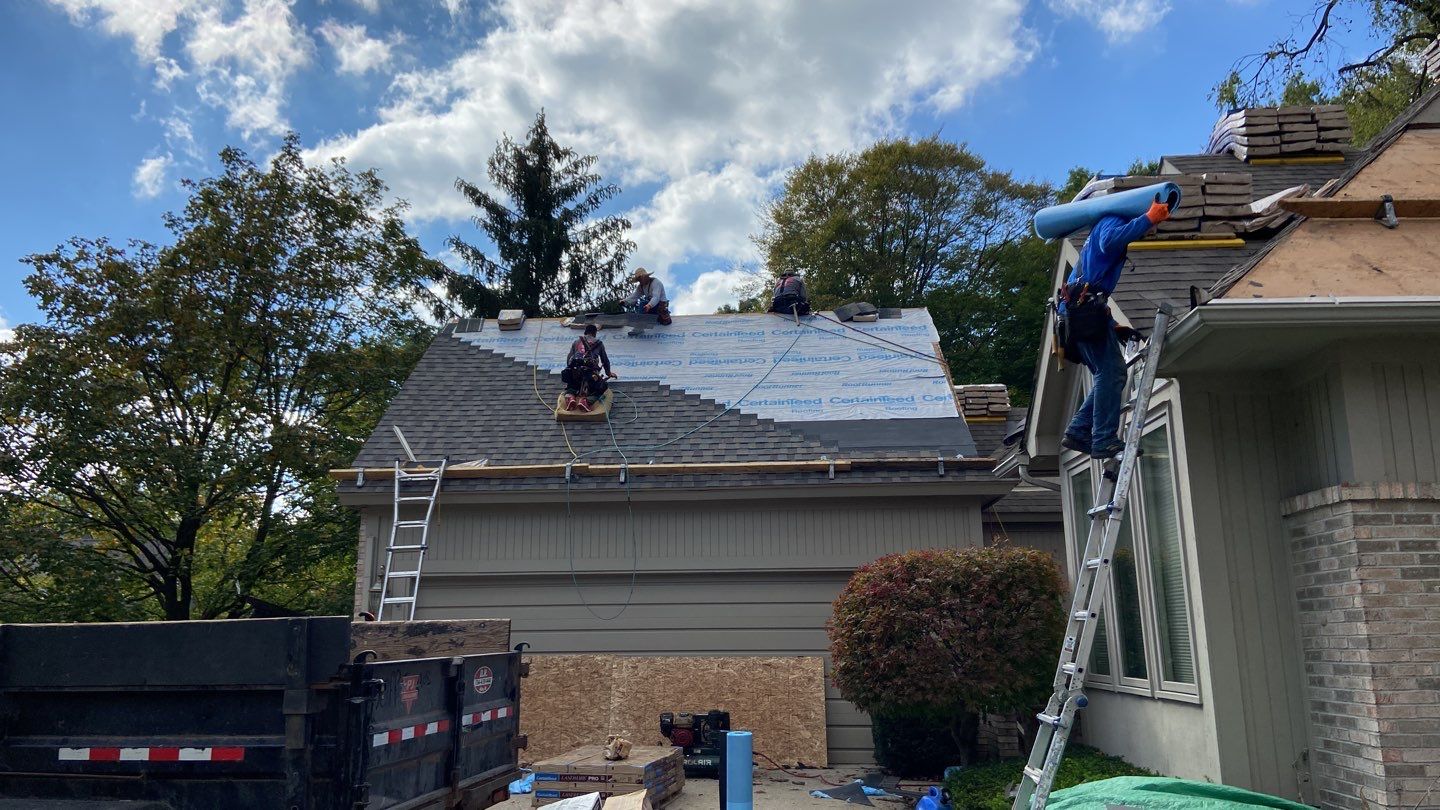 Roof Replacement using CertainTeed Landmark by 180 Contractors