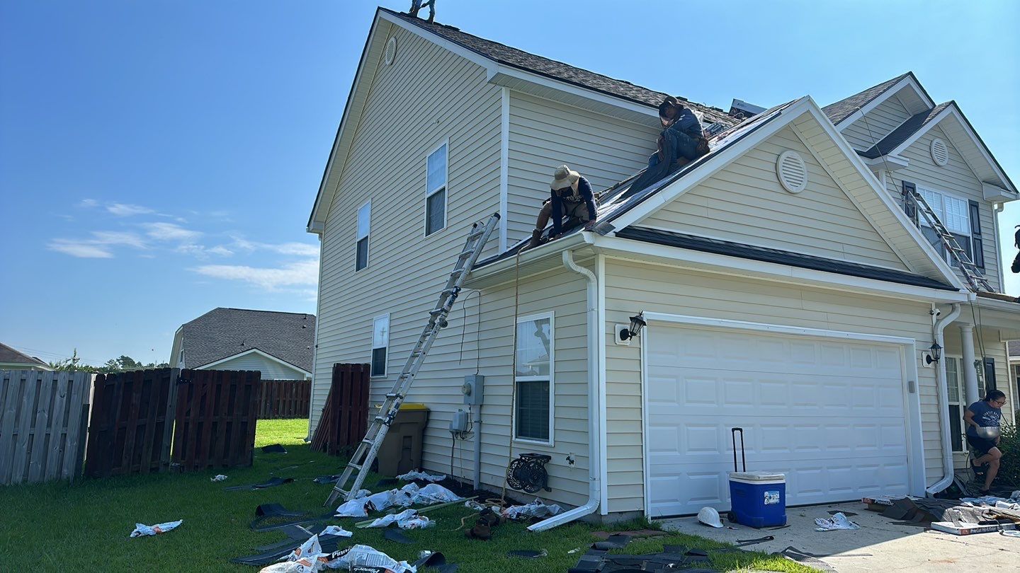 Residential Roofing Installation using Atlas Pinnacle Pristine Black Shadow by Talya Roofing