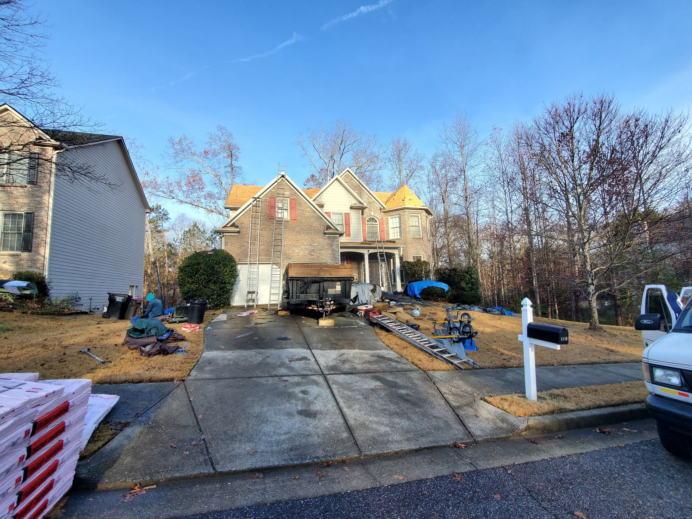 Residential Roofing Installation using Owens Corning by Inspector Roofing and Restoration