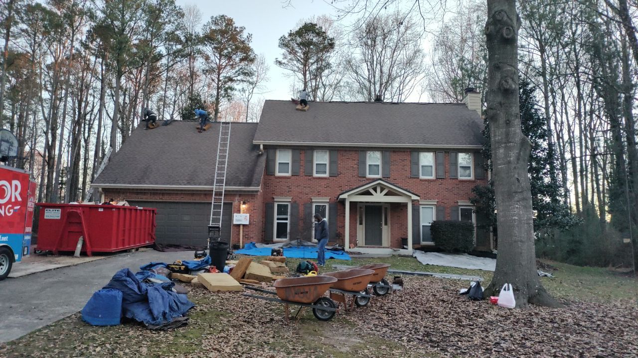 Residential Roofing Installation using Owens Corning by Inspector Roofing and Restoration