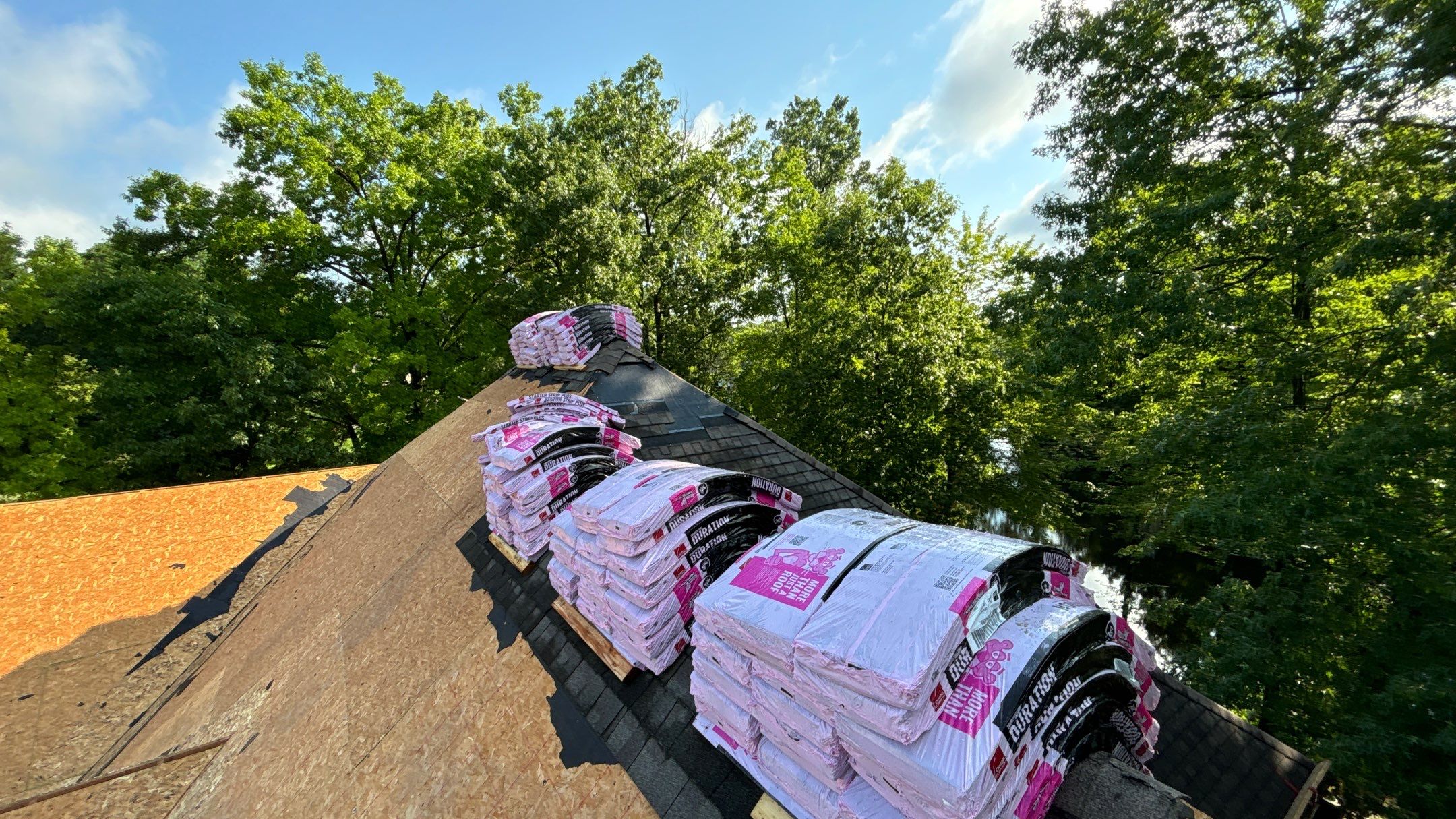 Roof Replacement using Owens Corning Duration by 180 Contractors