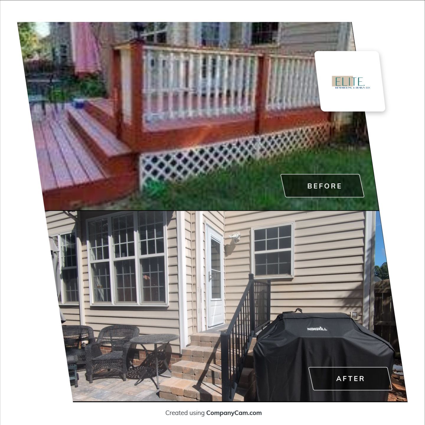 From Rotted to Remarkable: A Stunning Holly Springs Patio Transformation by Elite Remodeling and Design LLC