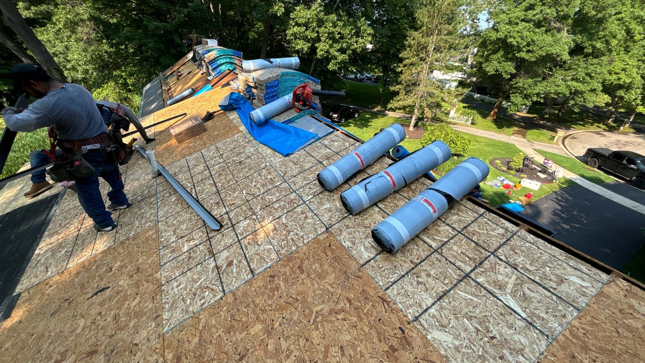 Roof Replacement using CertainTeed Landmark by 180 Contractors