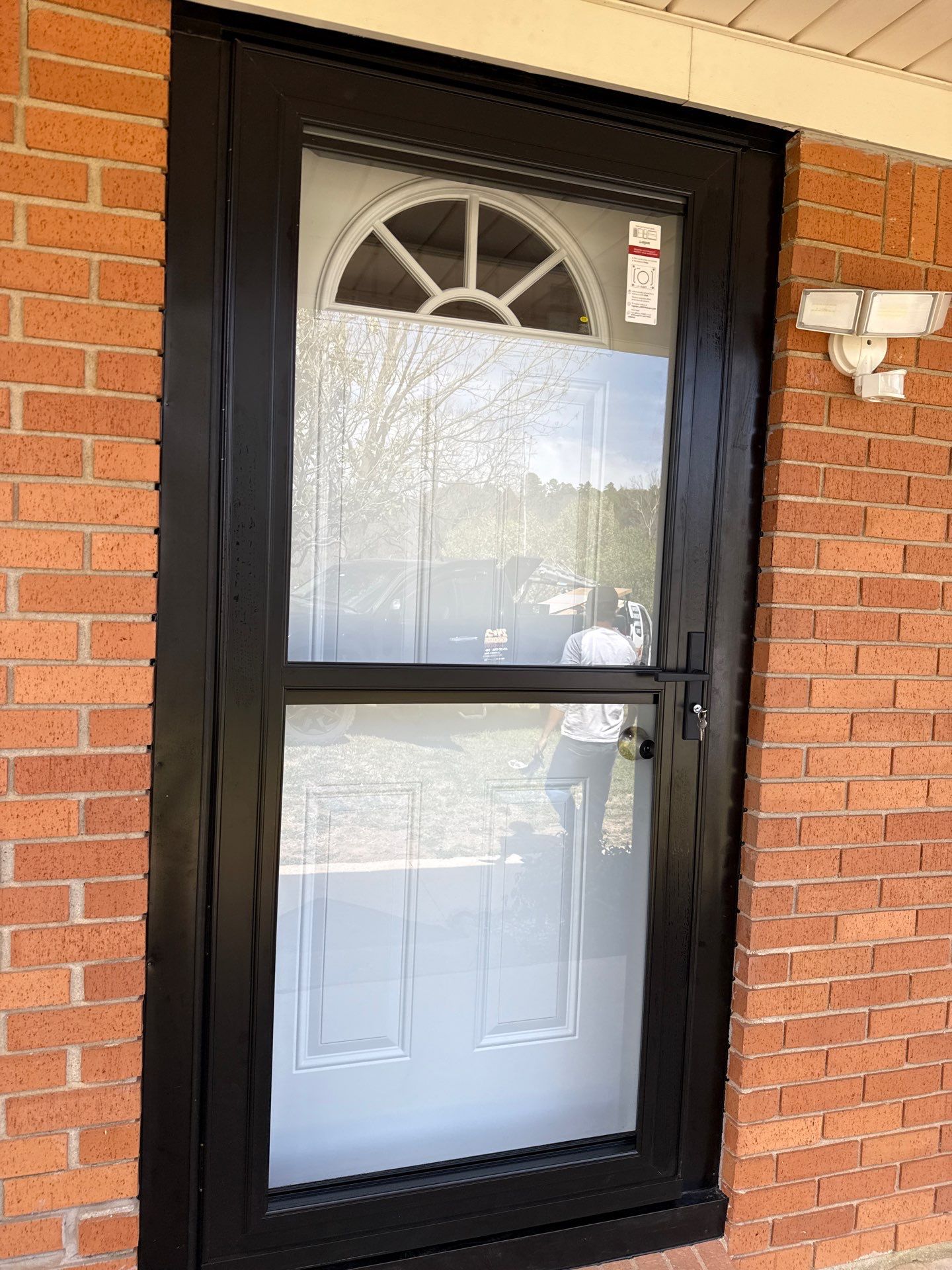 Exterior door & storm door installation by In & Out Construction & Remodeling, LLC