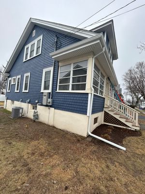 Gutter Installation using 5" K-Style Aluminum Gutter in Quincy, MA