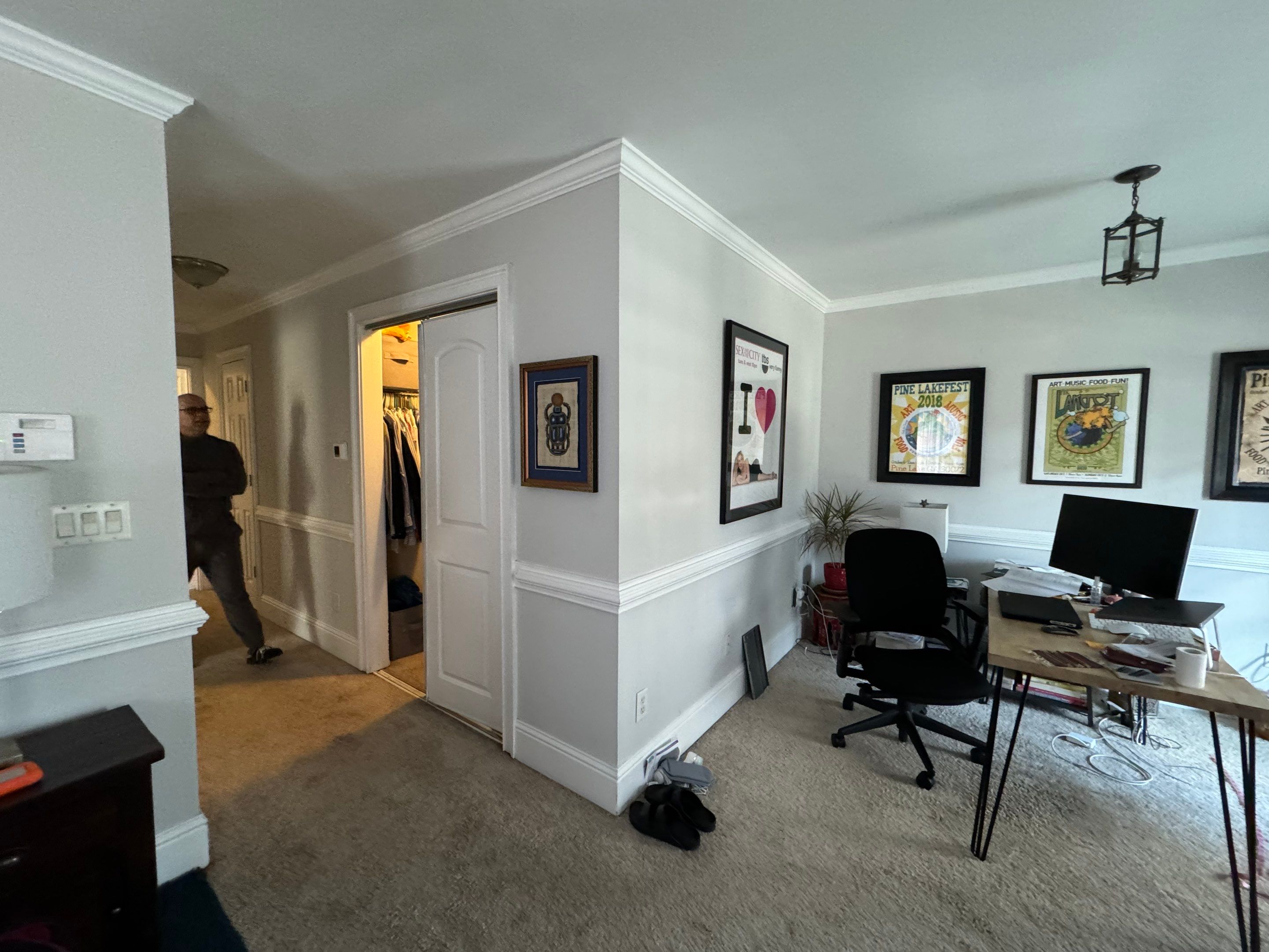 Water Damage Repair due to roof leak by Baxter Professional LLC