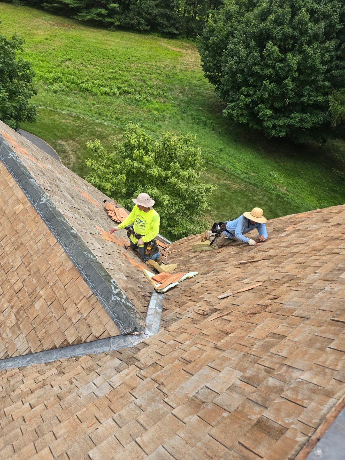 Cedar Shake Roof Restoration by Mighty Dog Roofing of Greater Middlesex County