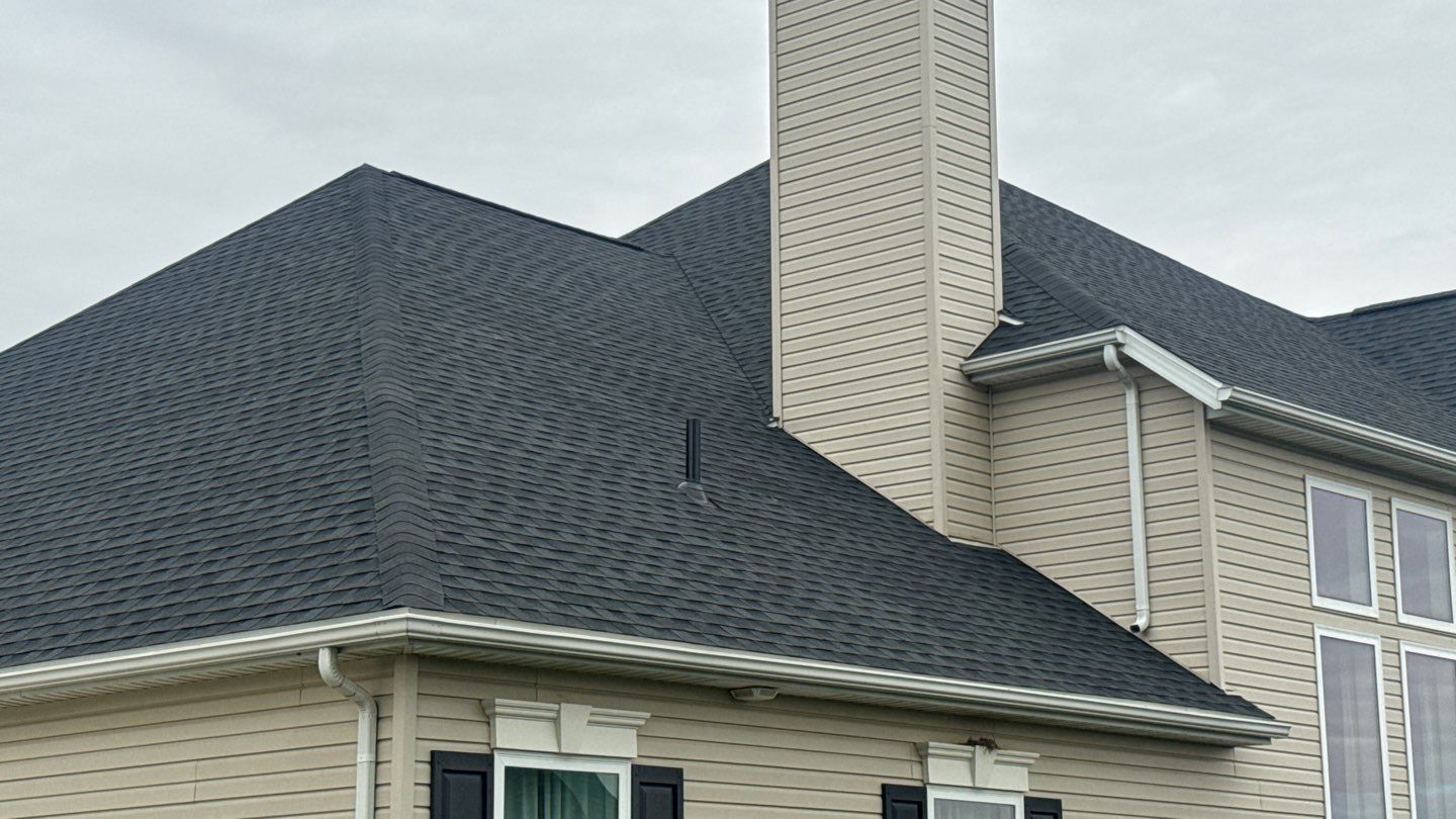 Residential Roofing Installation using GAF Timberline HDZ Charcoal by Nitro Roofing and Construction