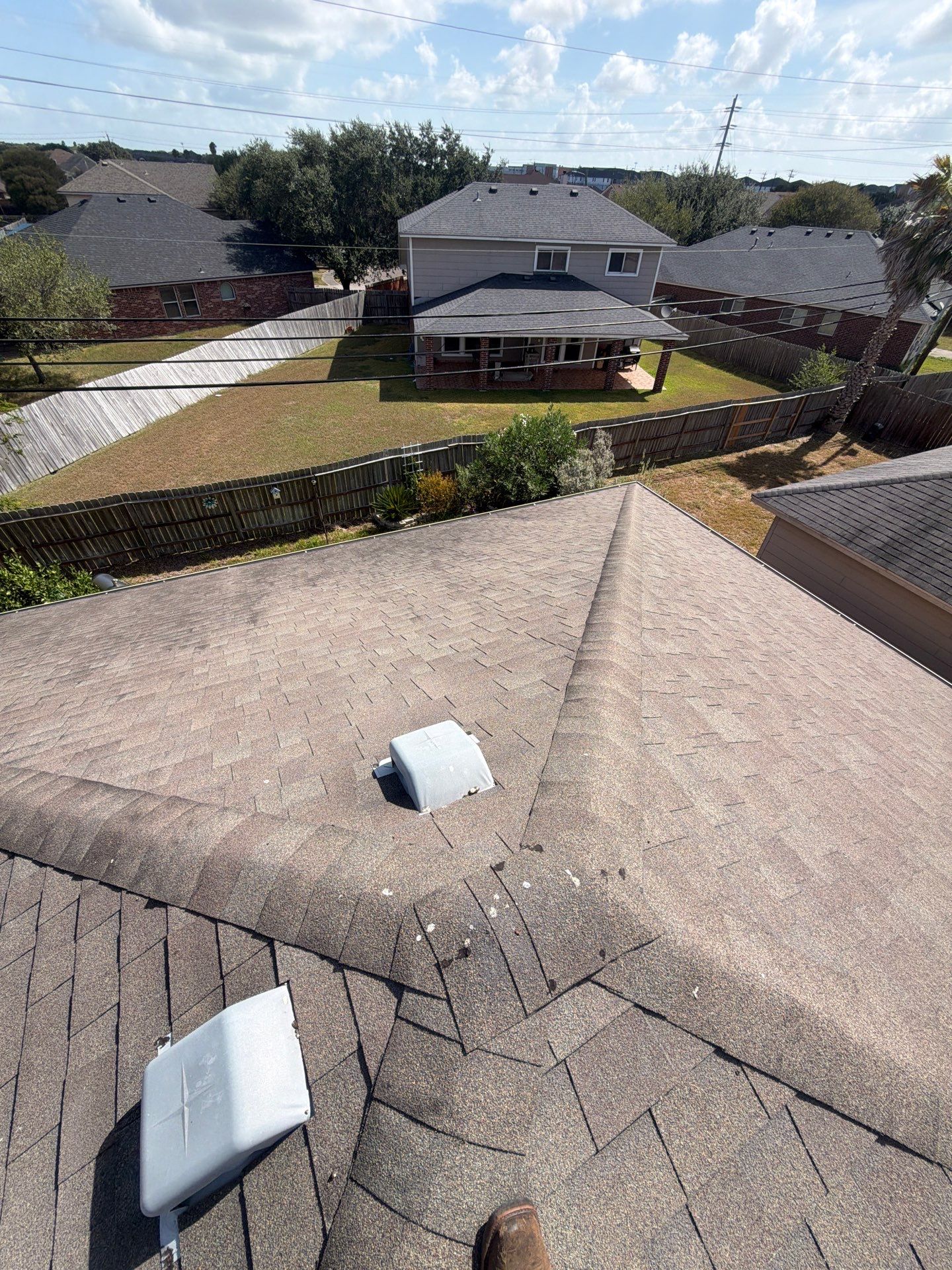New Roof with better Ventilation  by Bayfront Roofing and Construction