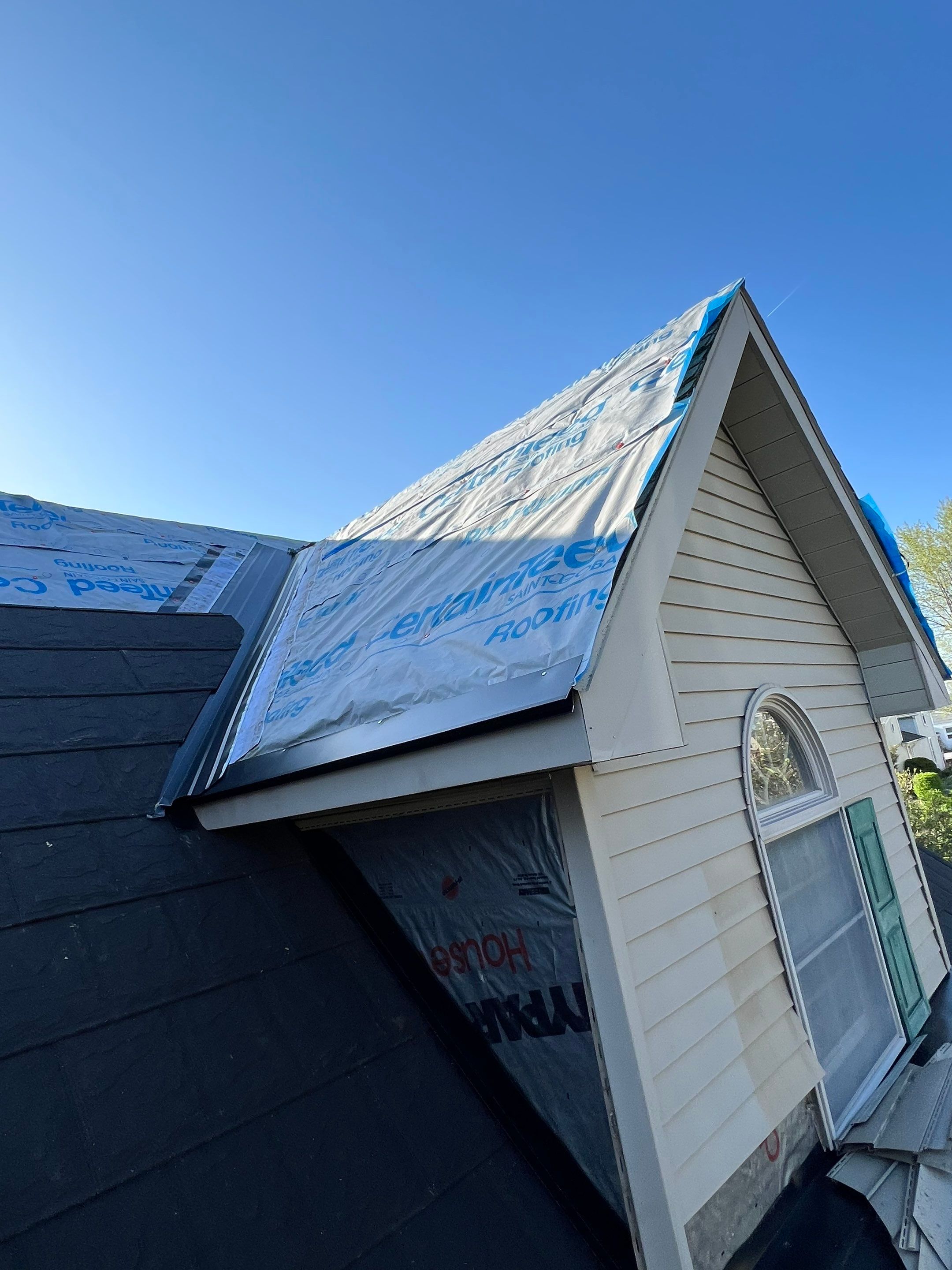 Residential Roofing Repair using Metstar Stone Coated Charcoal by Nitro Roofing and Construction