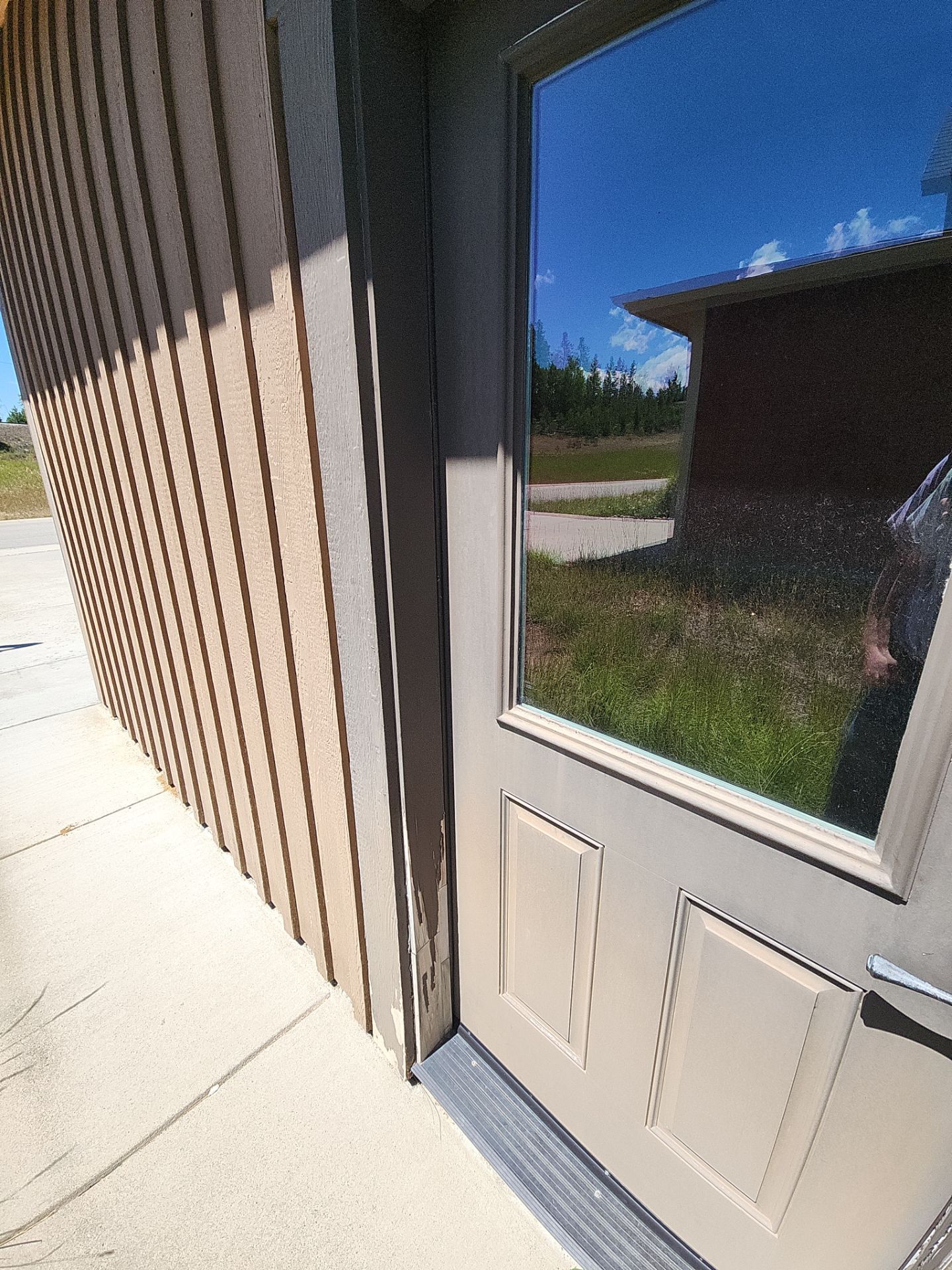 Exterior Painting Using Stain by Wheatley Creek Services