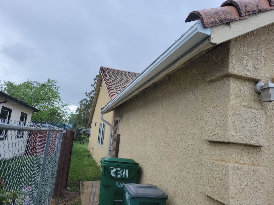Gutter Installation using Englert LeafGuard Gutters by Byers Enterprises 