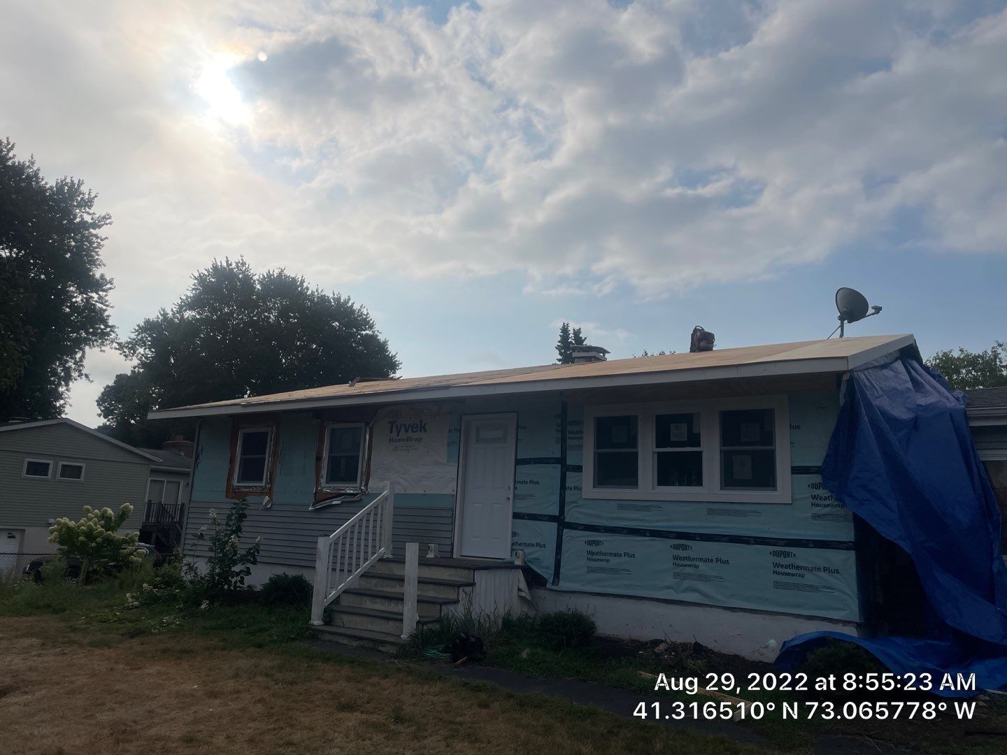 Fire Damage using Certainteed Mainsteet D4 and Owens corning quarry gray by A Plus Exterior