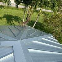 24ga 1.5" Mechanical Seam Mill Finish by Total Roofing System The Metal Roof Experts