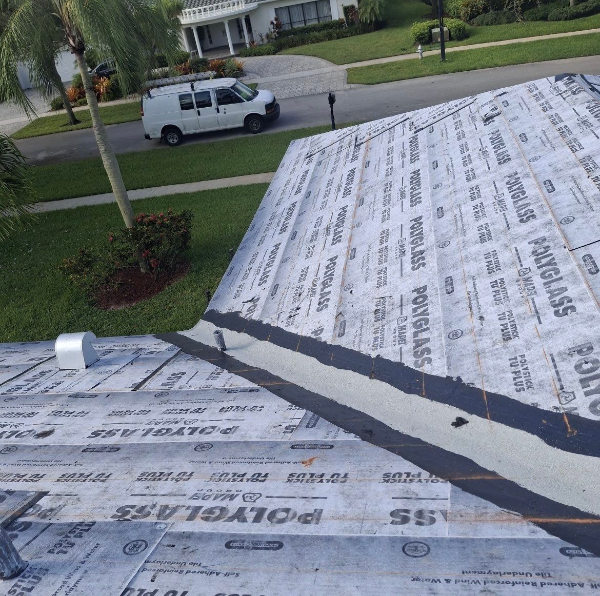 Residential Roofing Installation using Eagle Roofing Tile by BLUES BROTHERS ROOFING