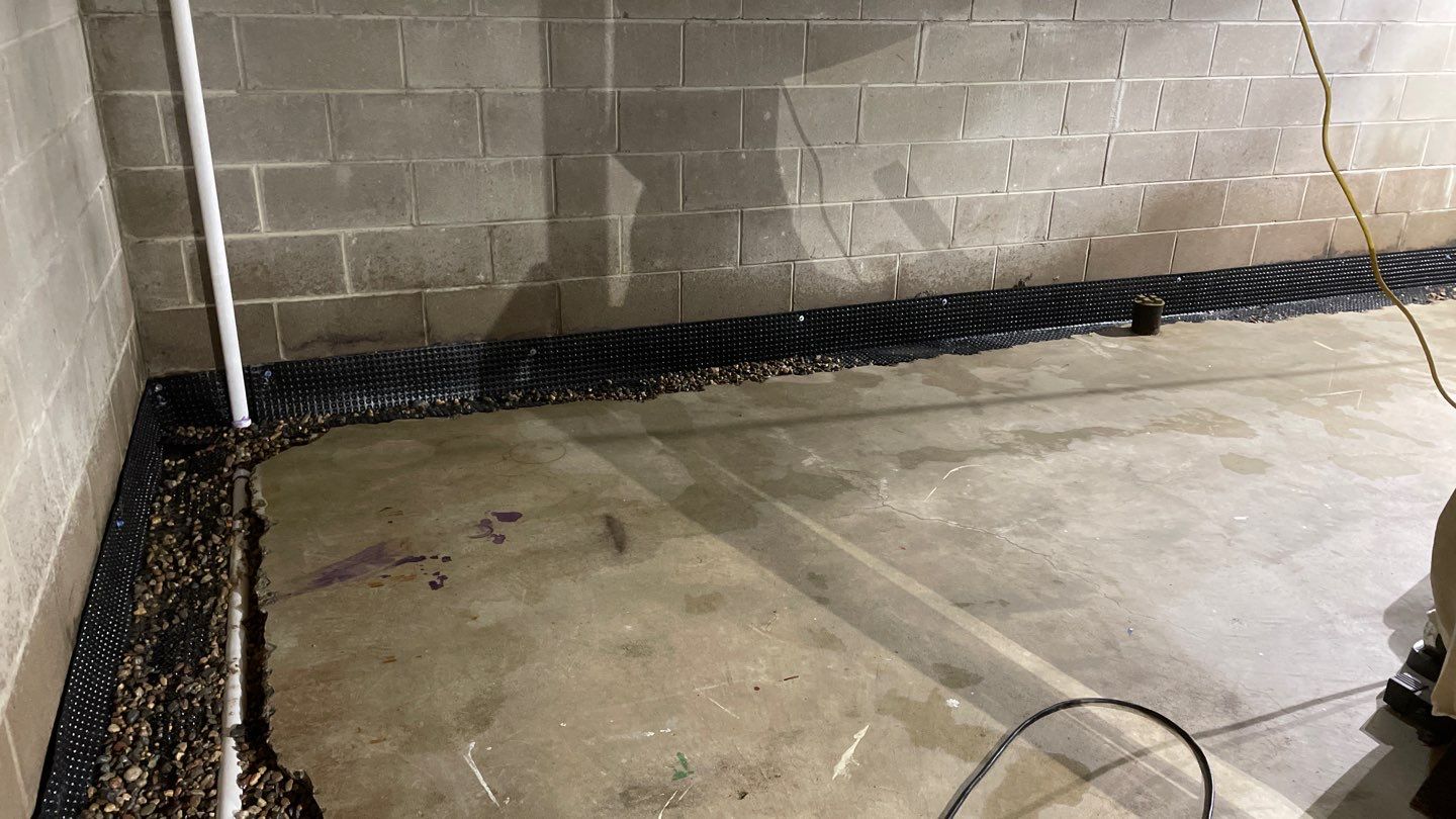Drainage Board Installation in Shoreview by Waterproofing Northeast