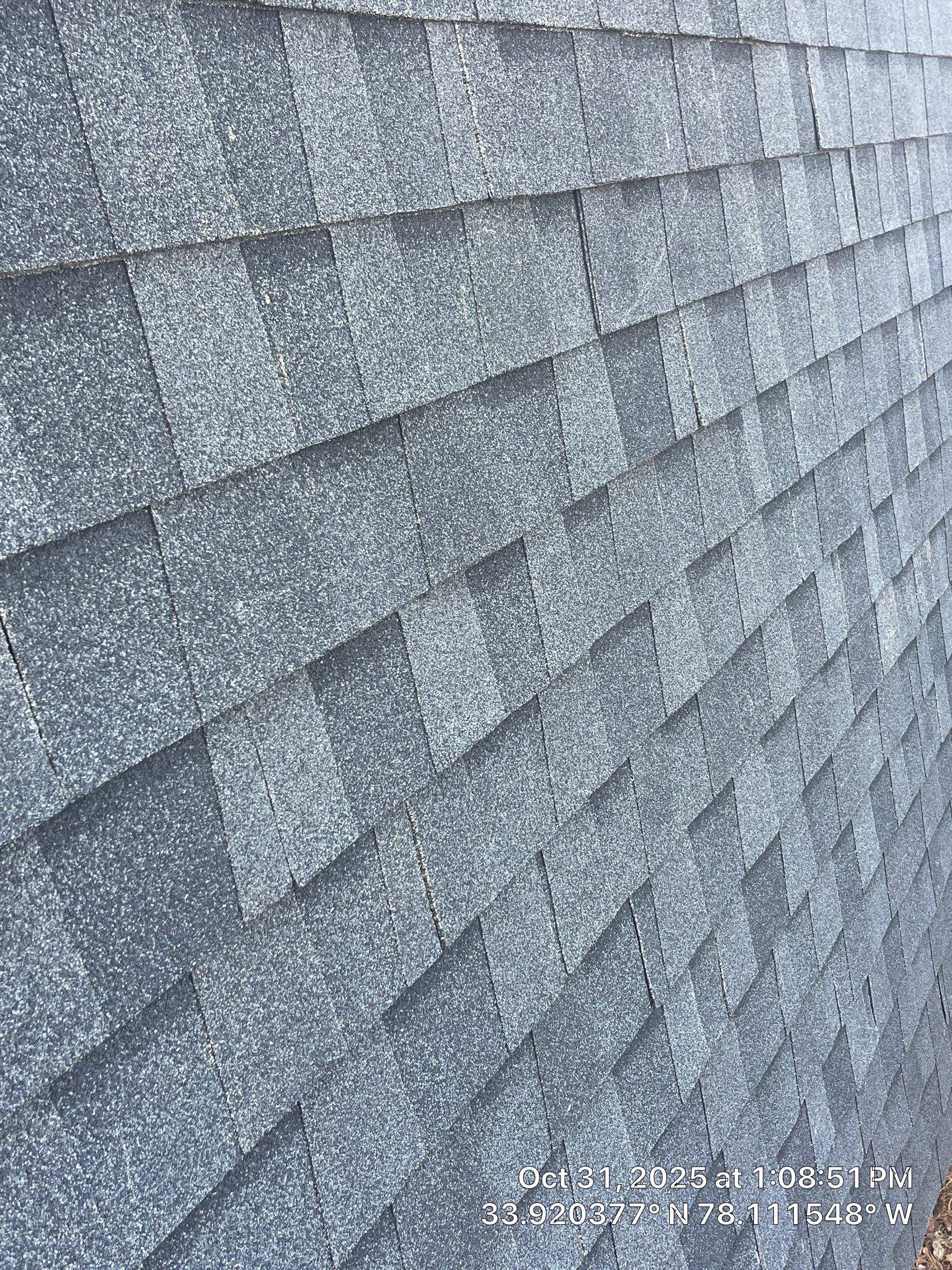 Oak Island Mansard Roof Fortification with CertainTeed Landmark Moire Black by RGR Construction and Roofing, LLC